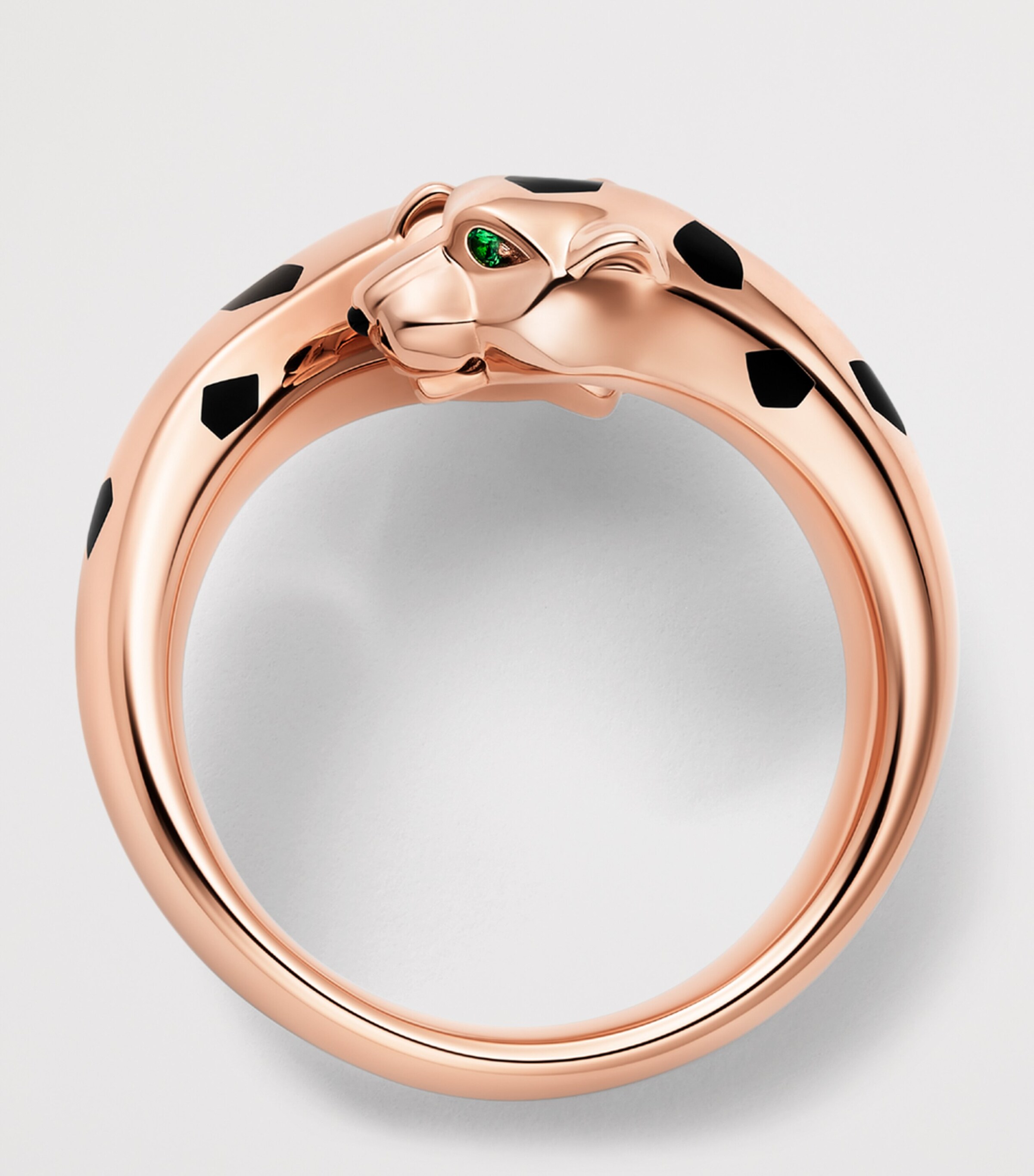 Cartier Rose Gold, Tsavorite Garnet and Onyx Panthère de Cartier Ring Rose Gold Image 4