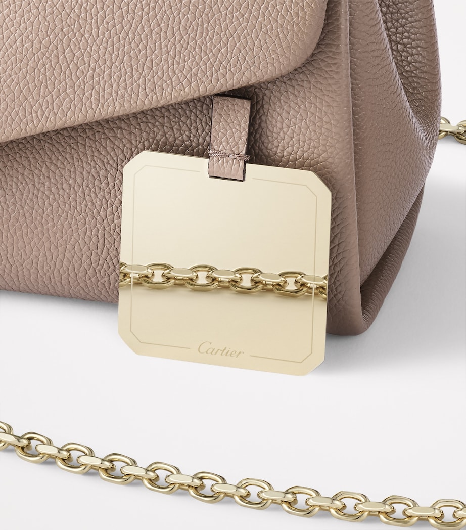 Small Panthère Graphique de Cartier Shoulder Bag BEIGE Image 8