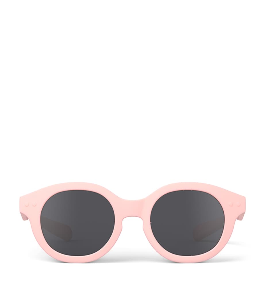 Round Sunglasses (3-5 Years) PASTEL PINK Image 1