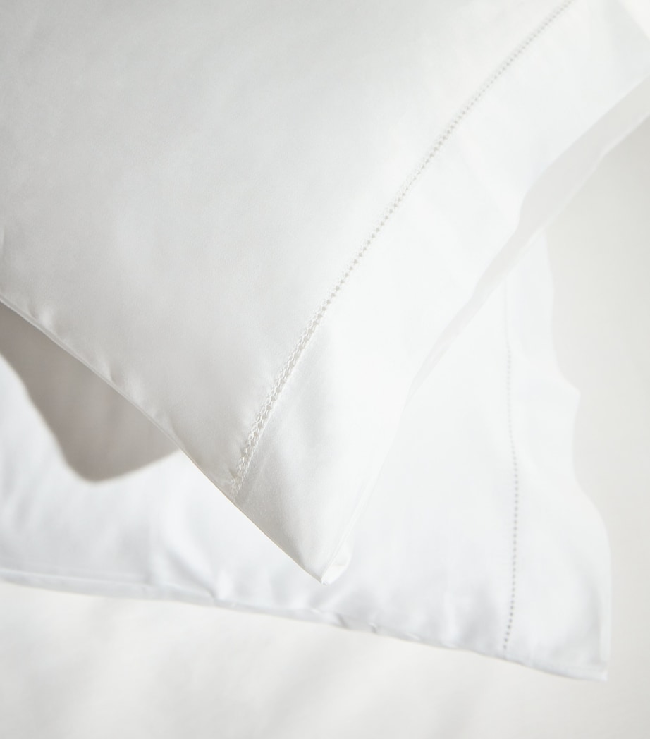 Slaidburn King Oxford Pillowcase (50cm x 90cm) WHITE Image 6