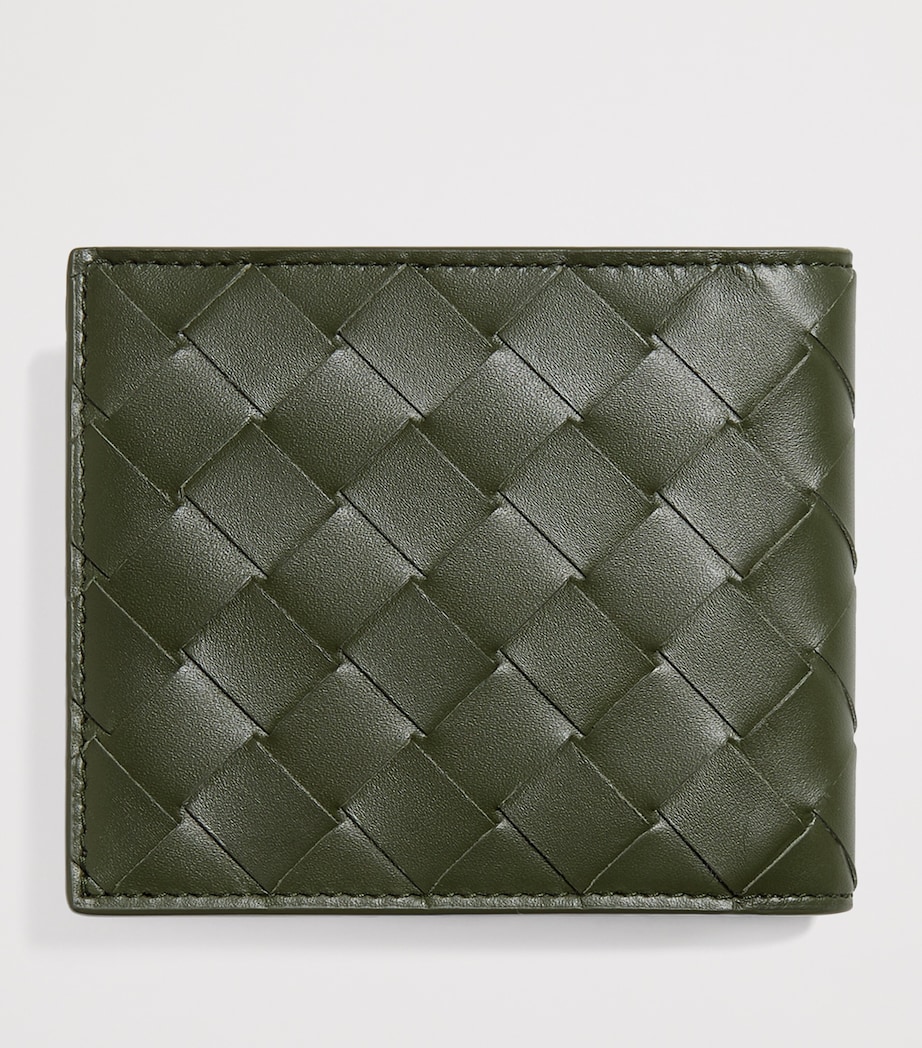Bottega Veneta Leather Intrecciato Bifold Wallet Image 3