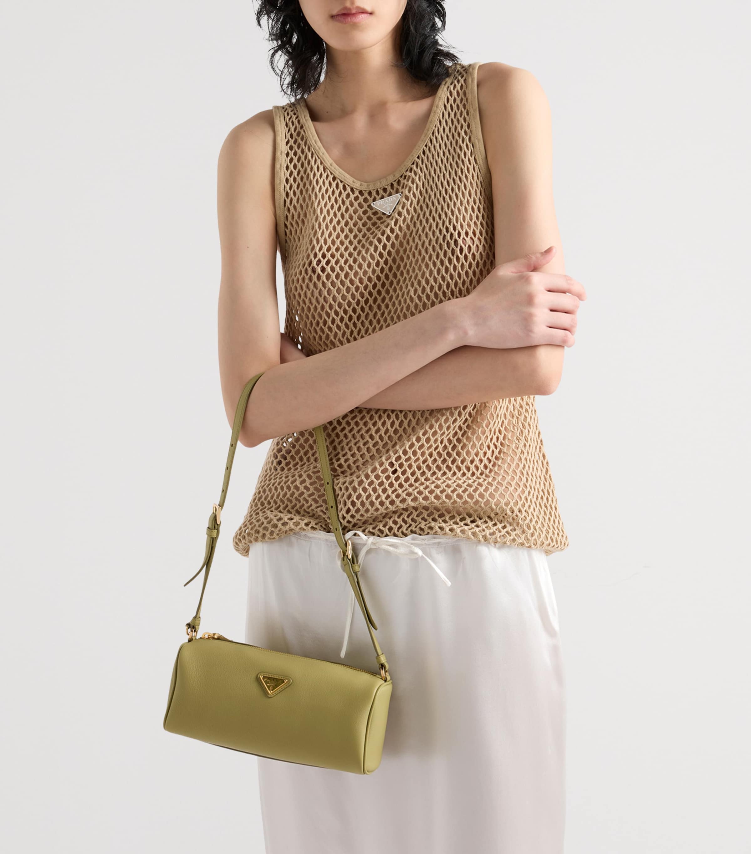 Cotton Mesh Tank Top F0065 Image 4