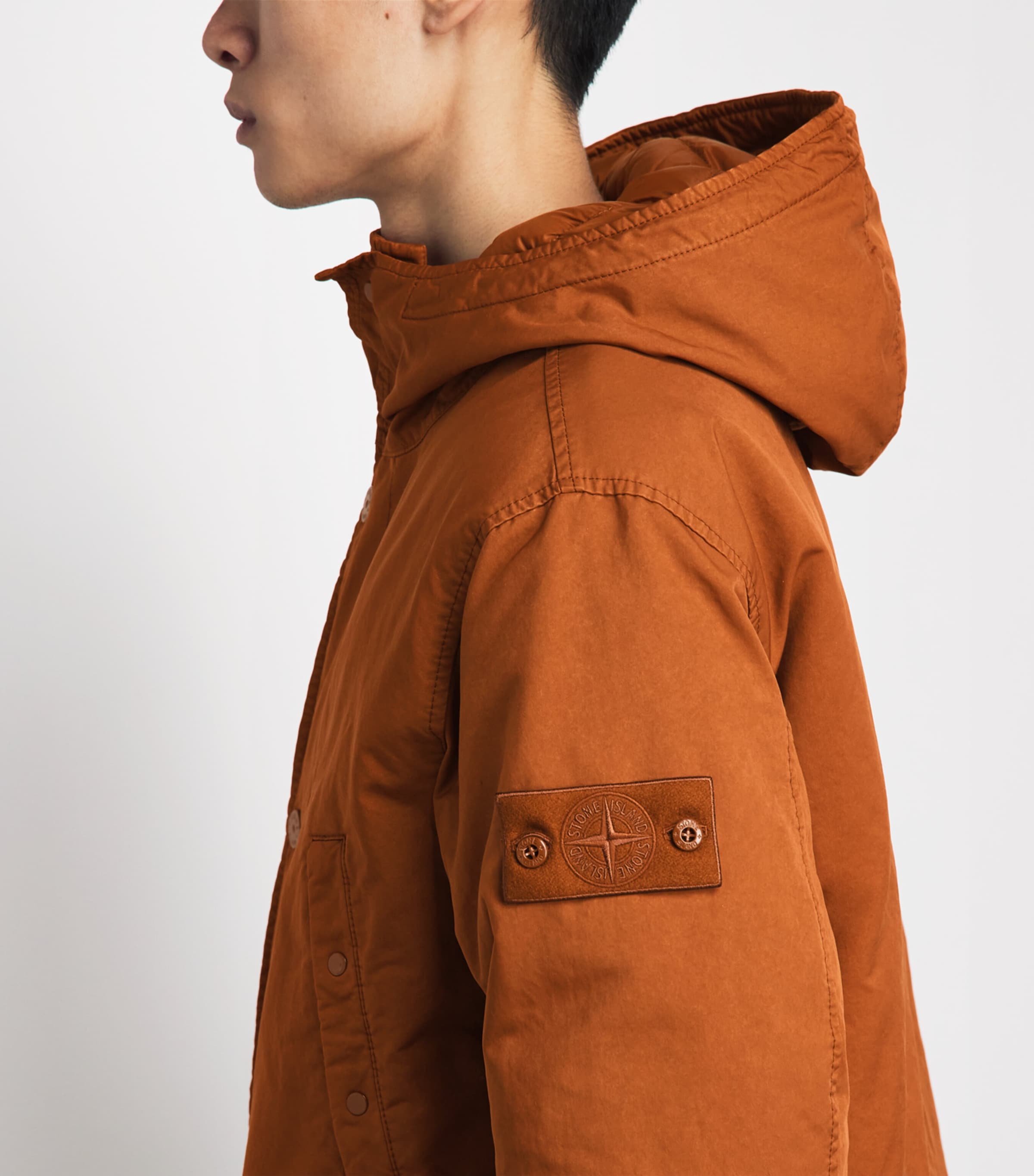 Stone Island Mens GHOST PIECE Down-Fill Parka Image 3