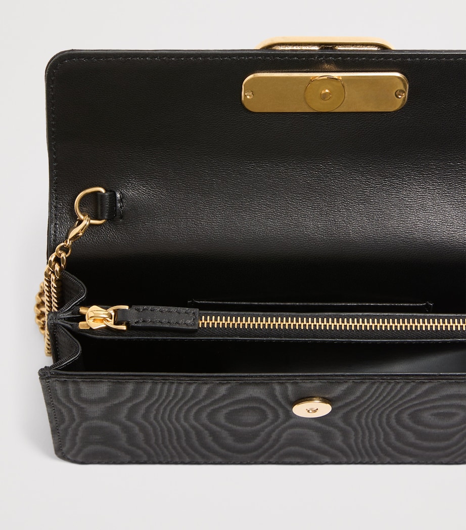 Valentino Garavani Moiré VLogo Signature Chain Wallet Edm Image 6