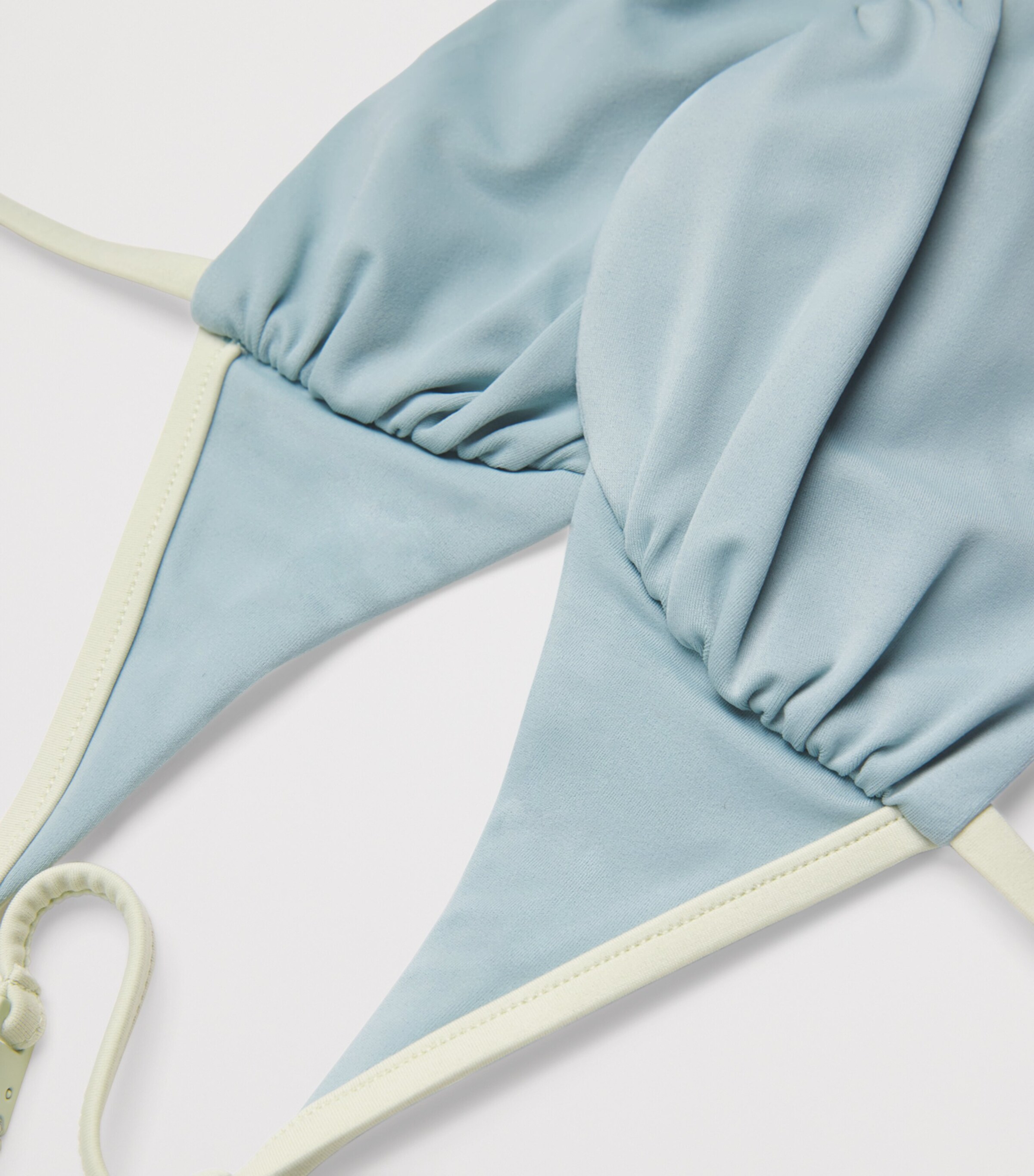 SIR. Womens Cielo Bikini Top Washed Blue Image 4