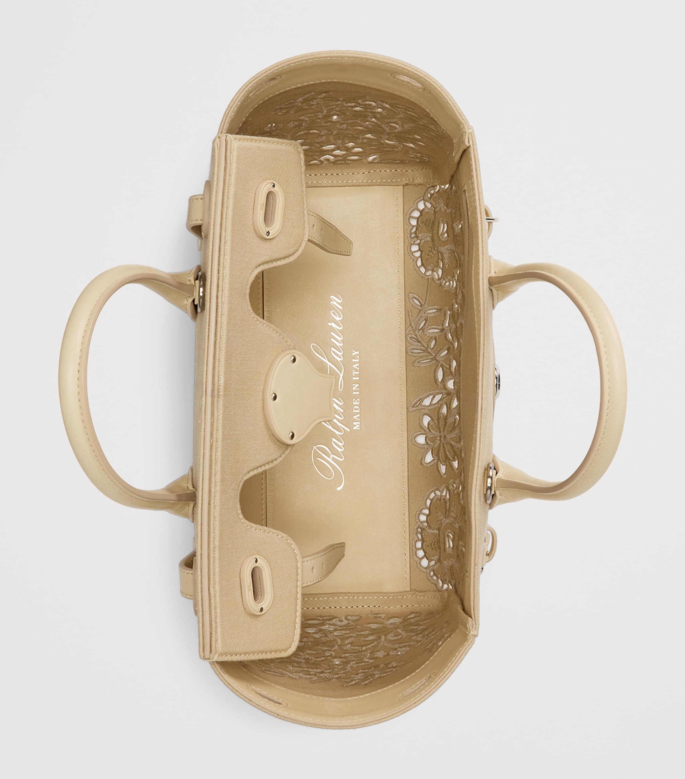 Canvas Soft Ricky 27 Top-Handle Bag LIGHT SAND Image 7