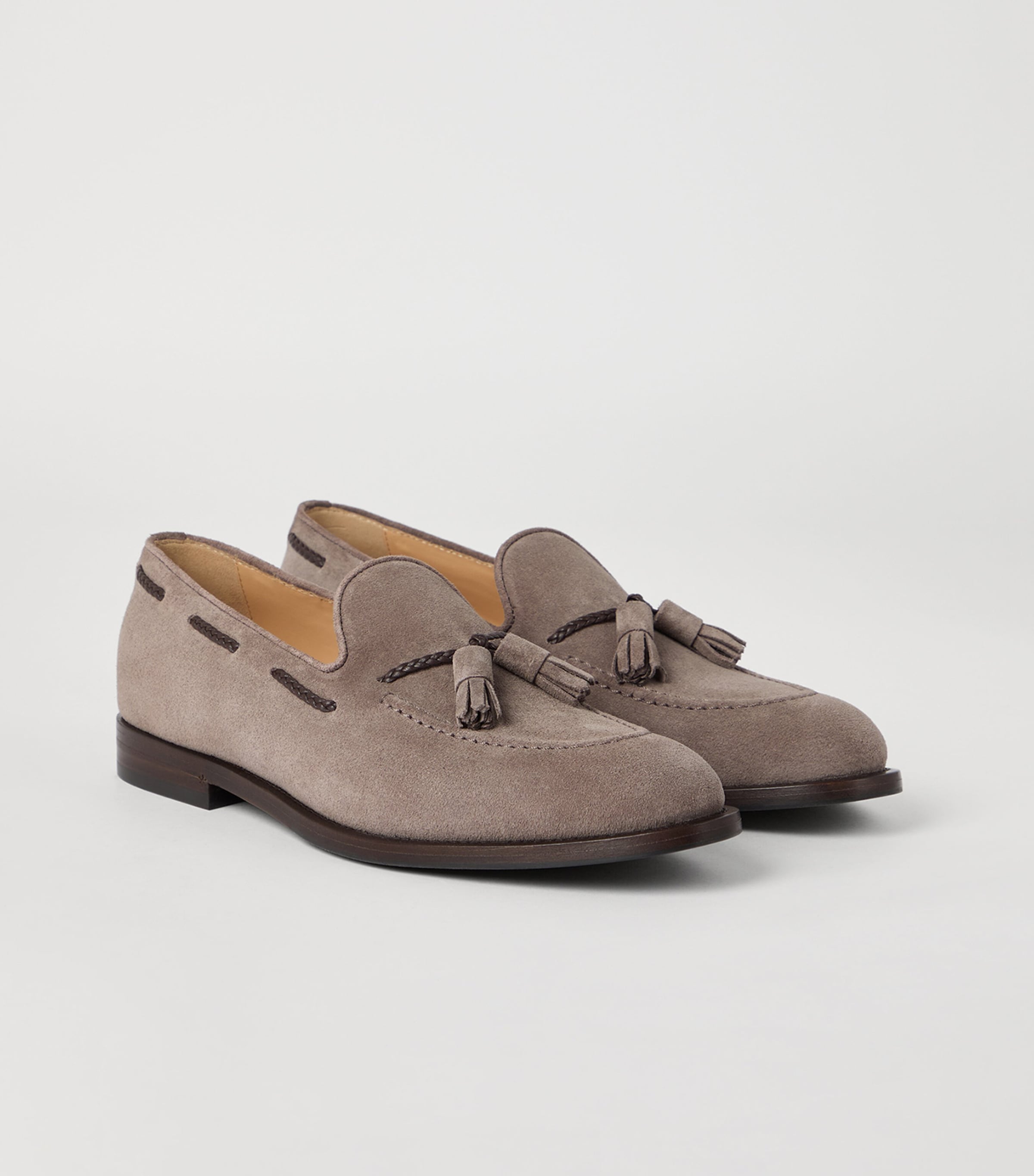 Suede Tassel Loafers C2637 Image 3