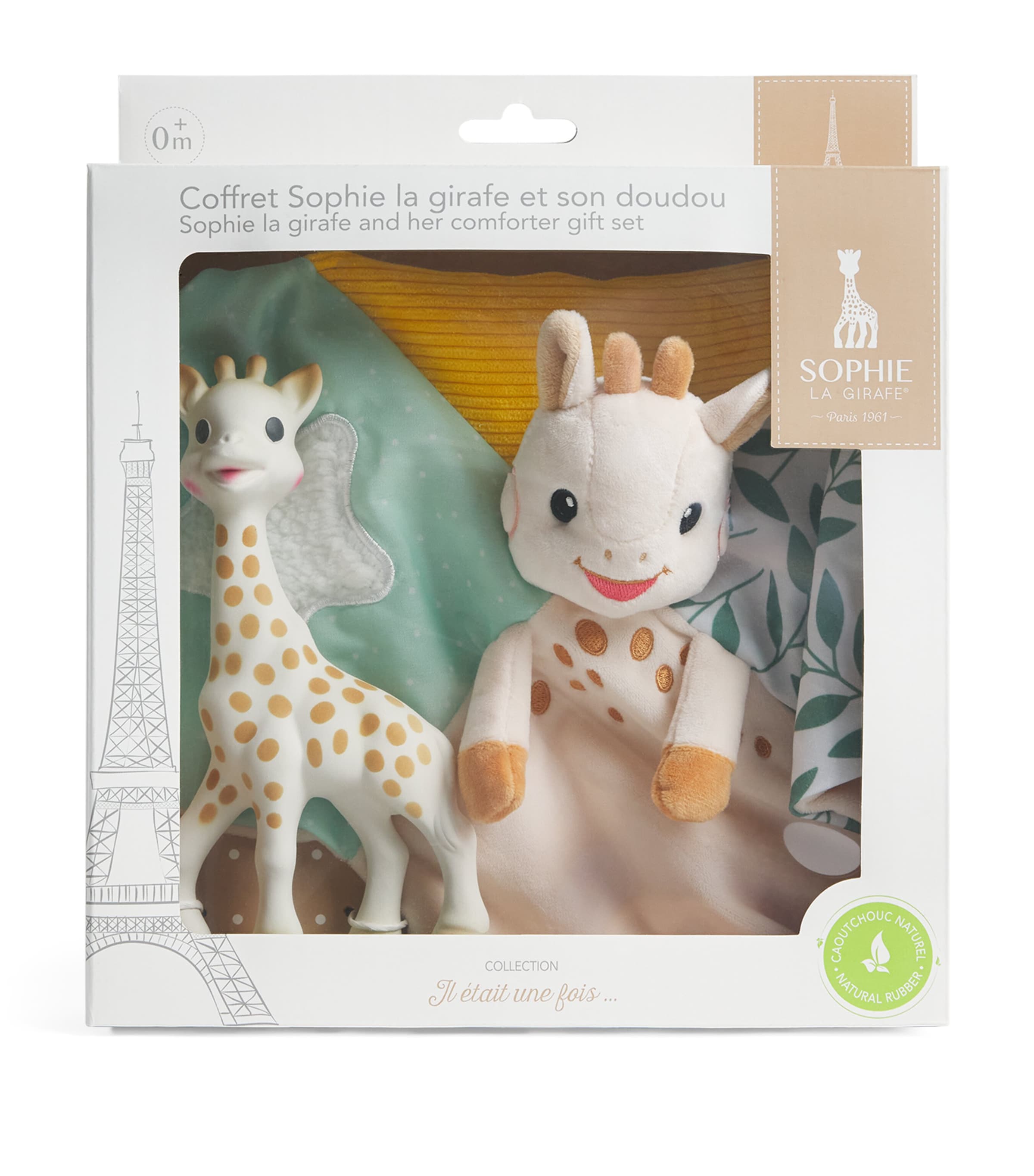 Sophie La Girafe Sophie Comforter And Teething Toy Set Beige/brown + Mixed Image 1