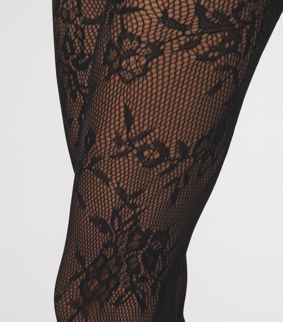 Lace Floral Tights 1000 Image 3