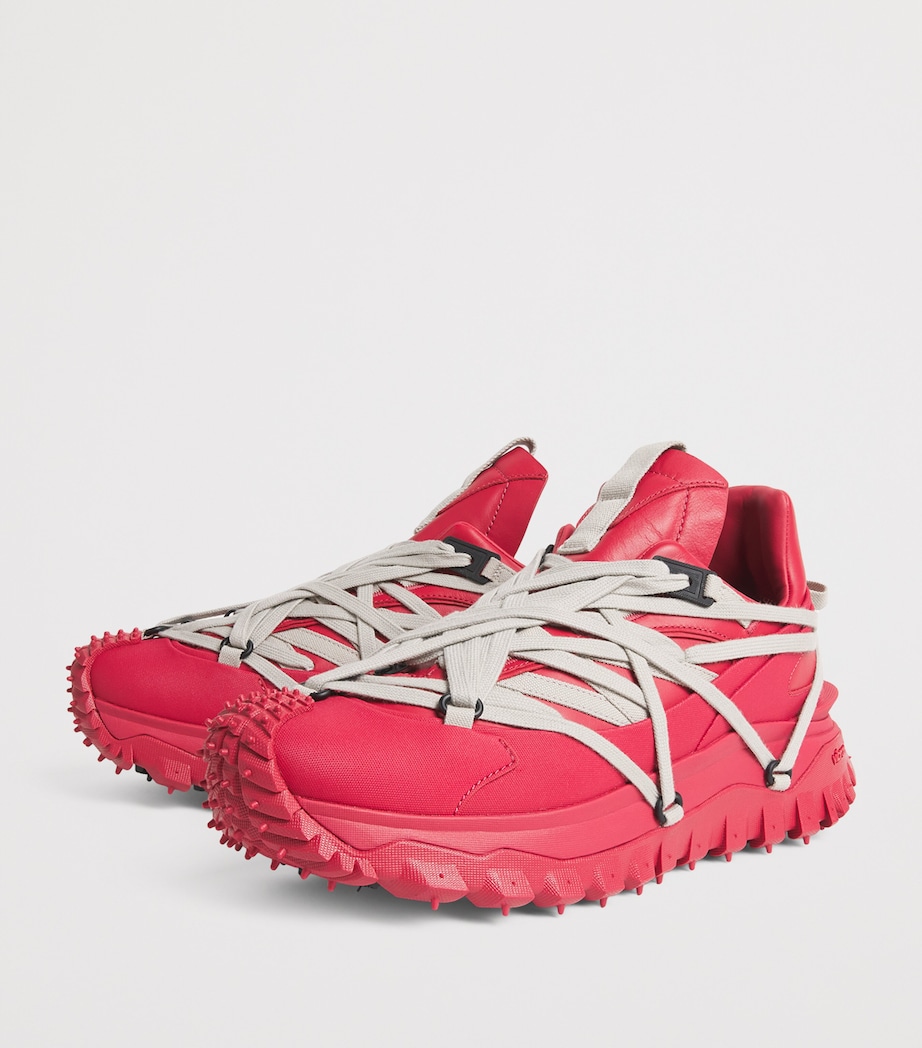 x Moncler Trailgrip Megalace Sneakers 438 - CARNELIAN Image 3