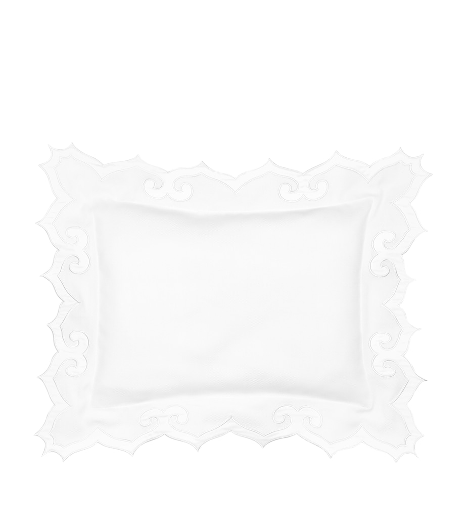 Marrakesh Boudoir Sham (30cm x 40cm) WHITE/WHITE Image 1