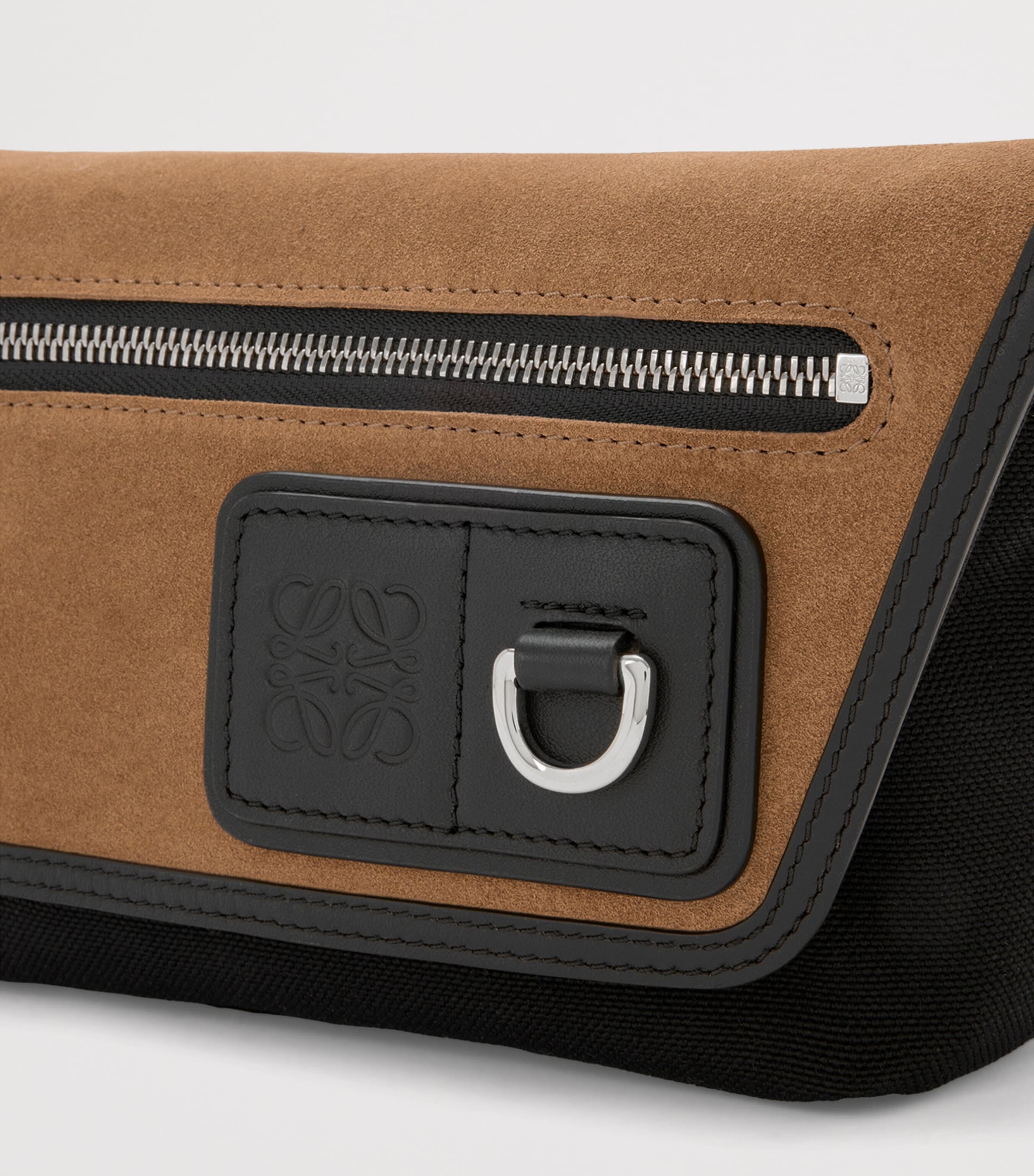 Mini Flex Messenger Bag BLACK/DARK GOLD Image 6