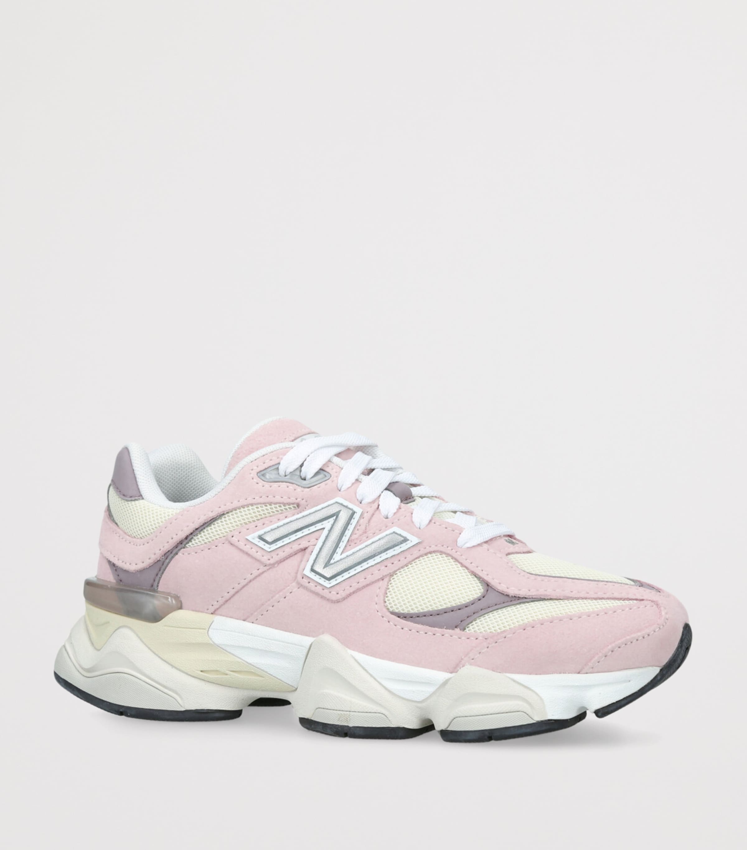 New Balance Kids Suede 9060 Sneakers Pink Comb Image 3