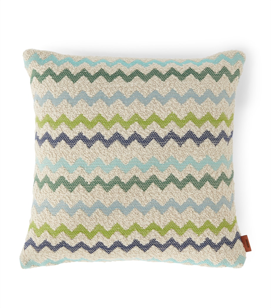 Capri Outdoor Cushions (40cm x 40cm) GREEN MULTICOLOR Image 1