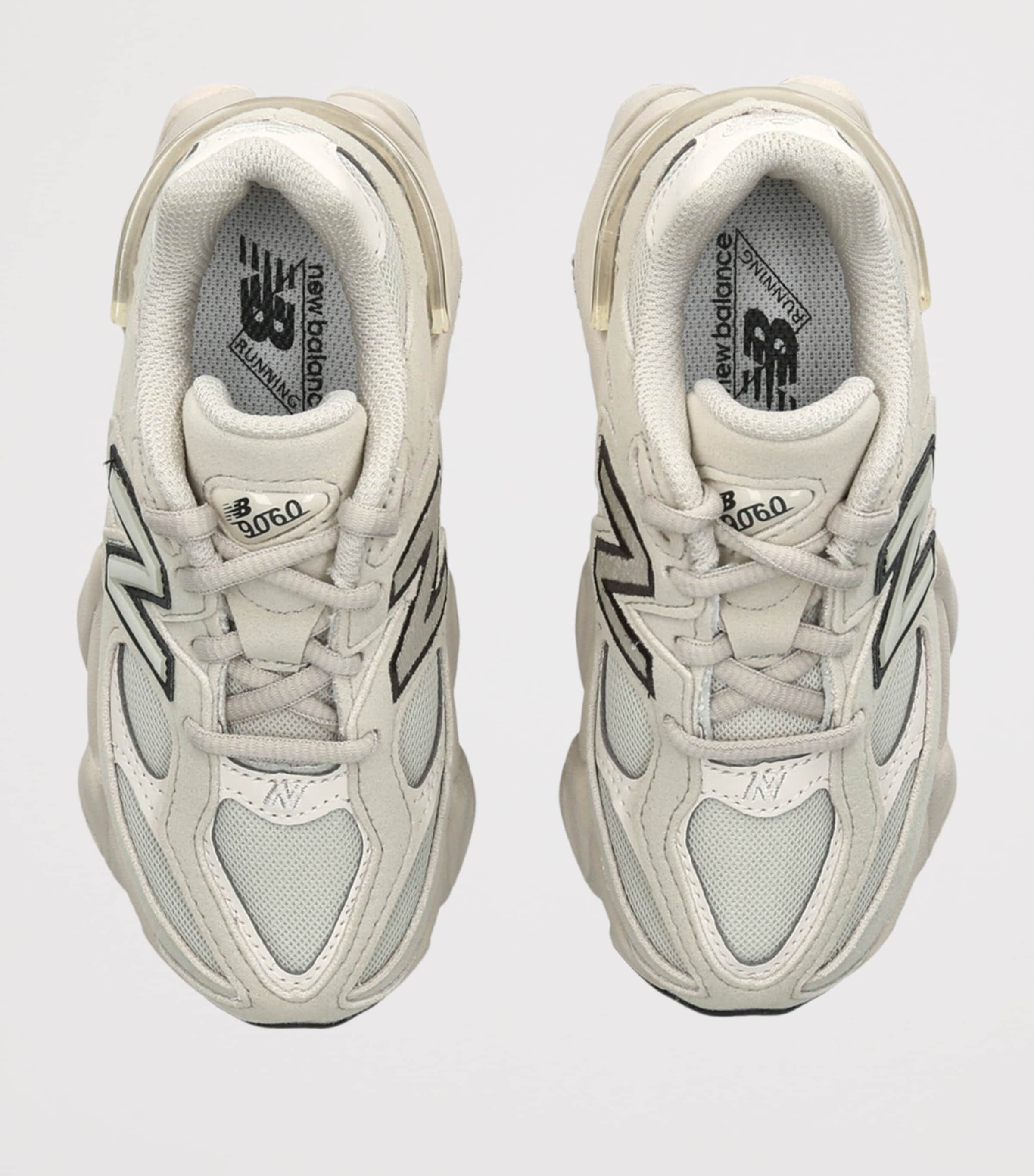 New Balance Kids Leather 9060 Sneakers White Image 4