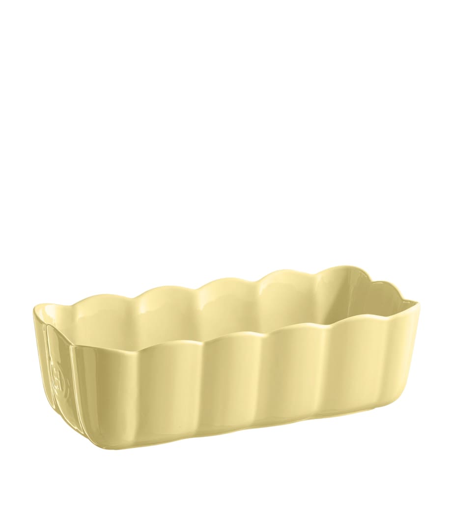 Emile Henry Ceramic Madeleine Loaf Dish (28.5cm) Vanilla Image 1