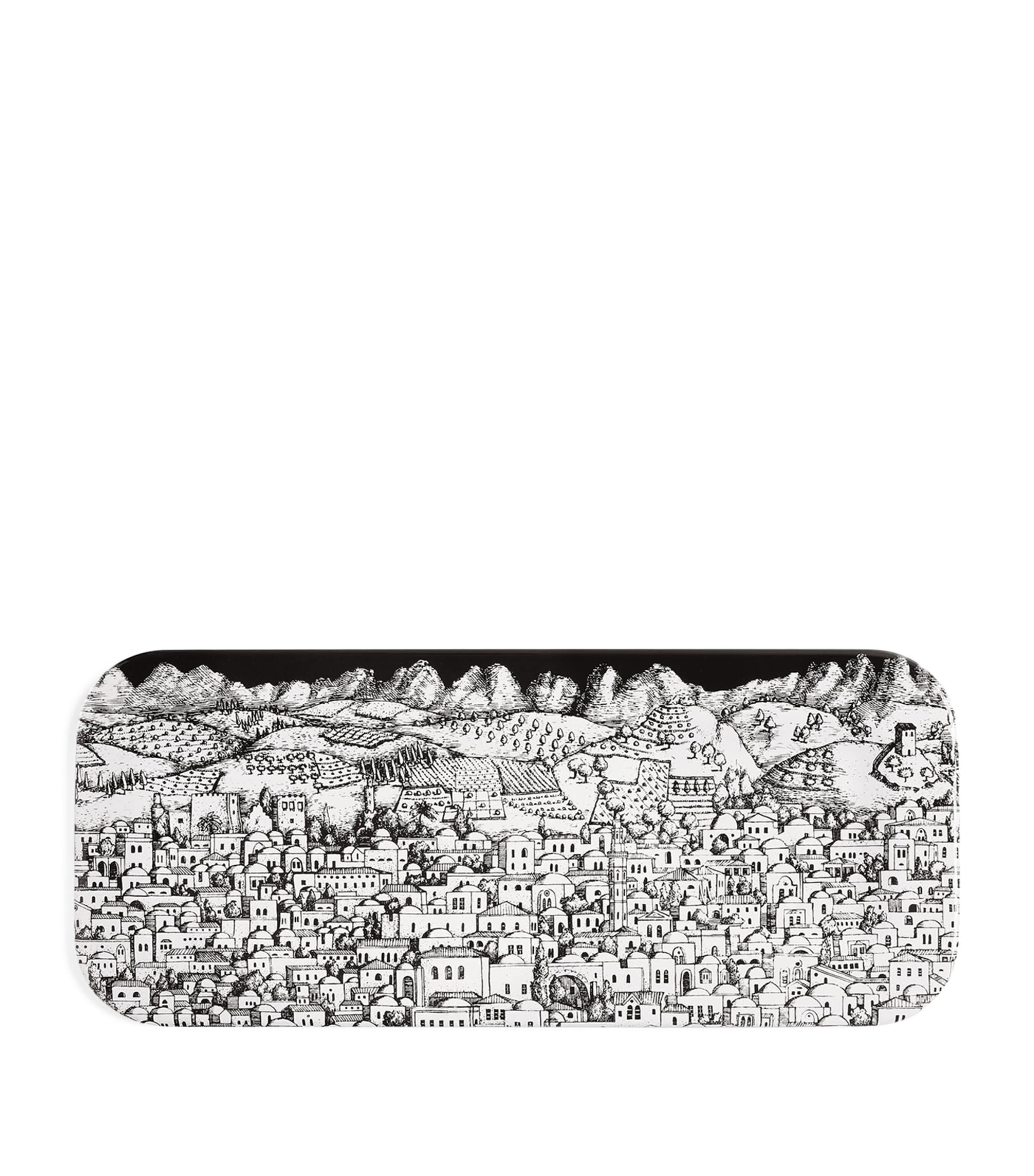 Fornasetti Gerusalemme Rectangular Tray