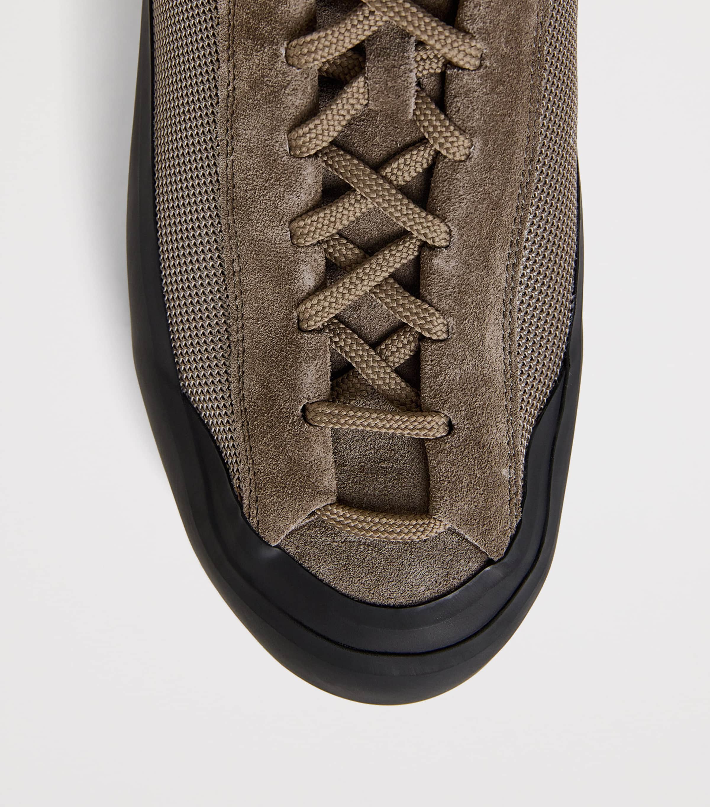 Mesh-Suede Sneakers V009D Image 5