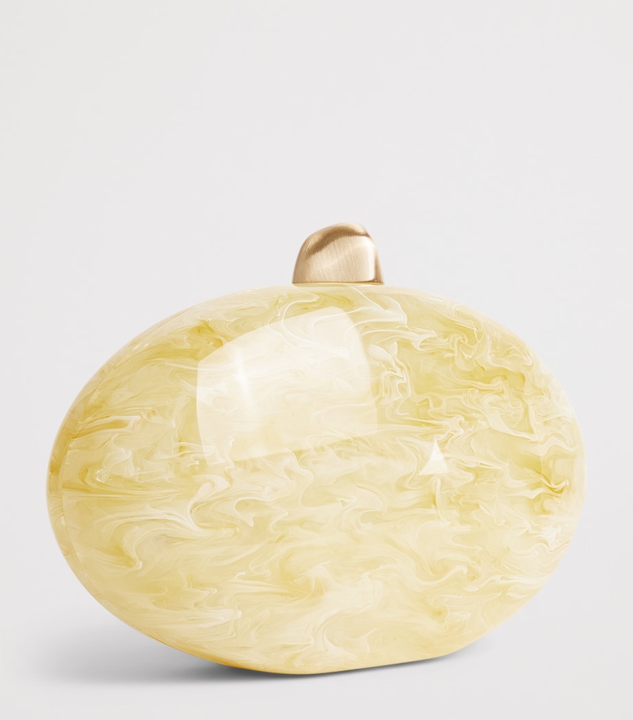 Cult Gaia Eviana Clutch Bag Yellow Quartz Image 3