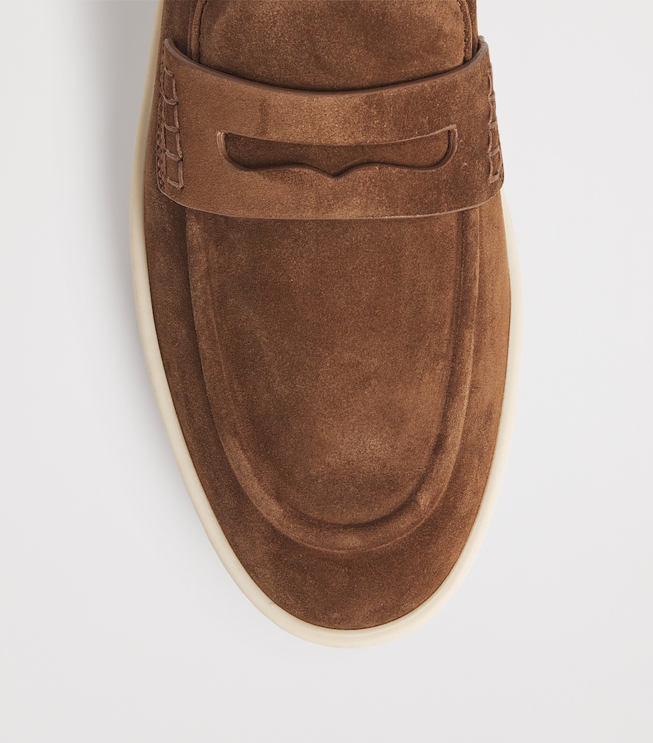 Suede Penny Loafers 530 Image 5