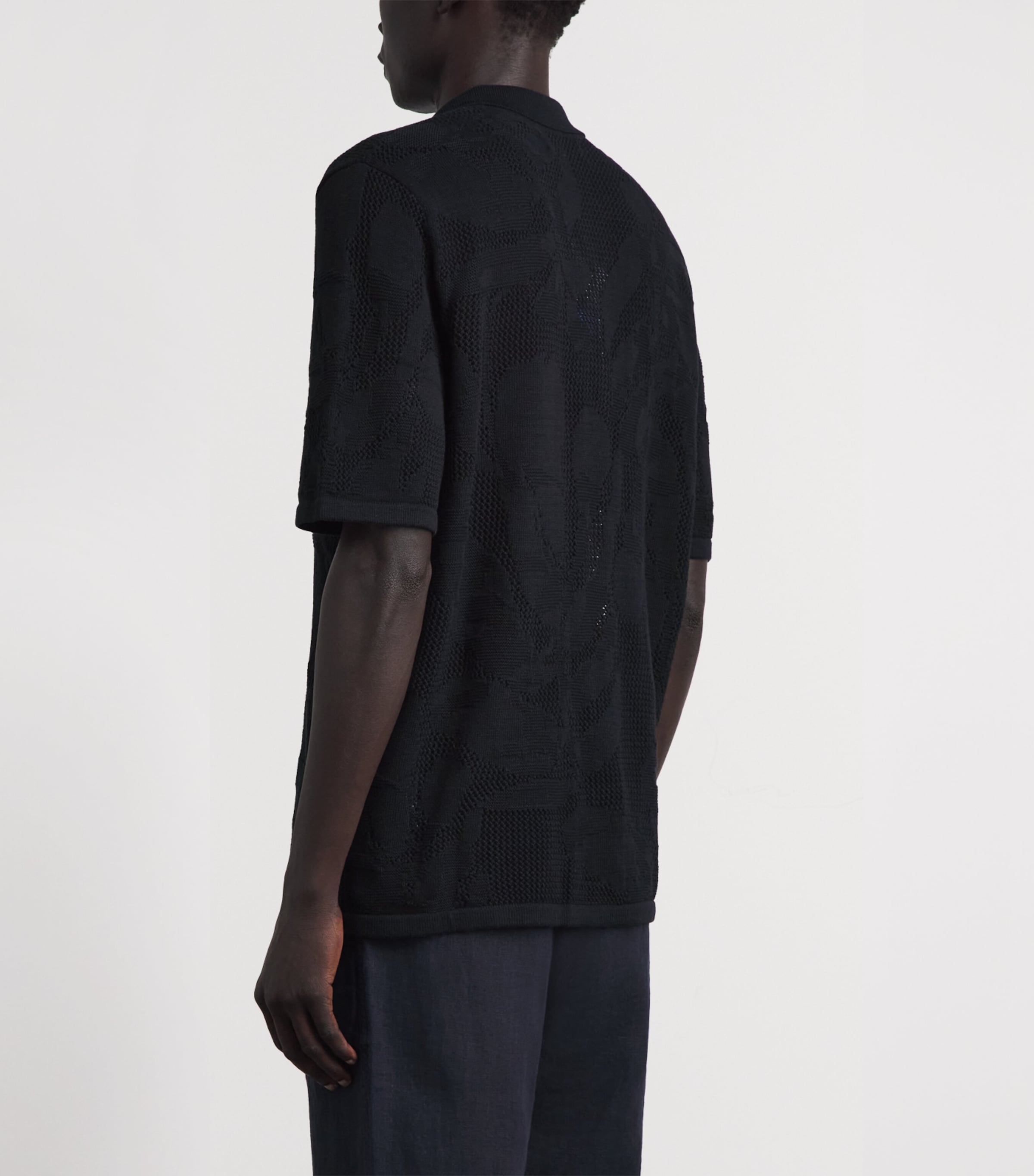 Samsøe Samsøe Mens Organic Cotton Saconald Shirt Black Image 5