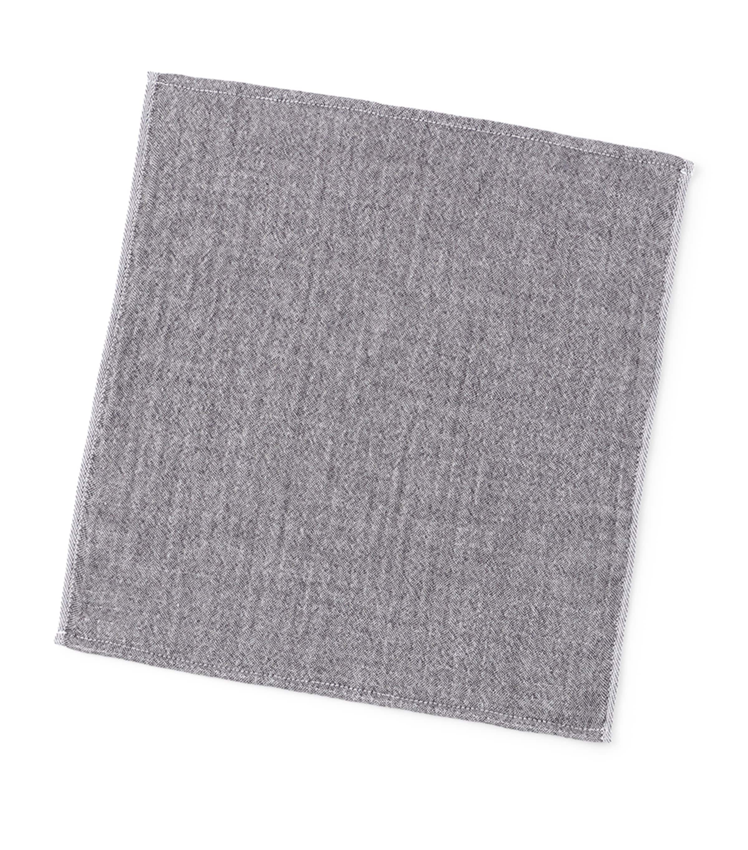 Uchino Marshmallow Gauze Facecloth (35cm x 40cm) Dark Grey Image 1