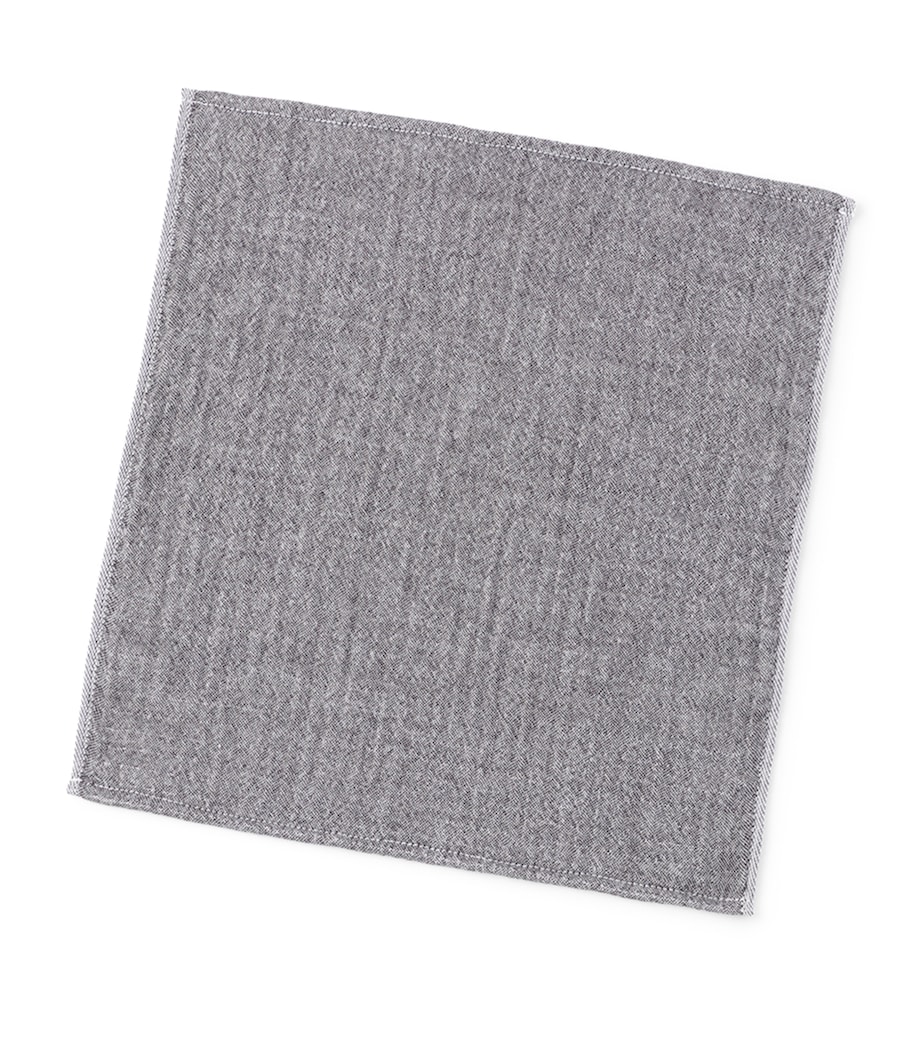 Uchino Marshmallow Gauze Facecloth (35cm x 40cm) Dark Grey Image 1