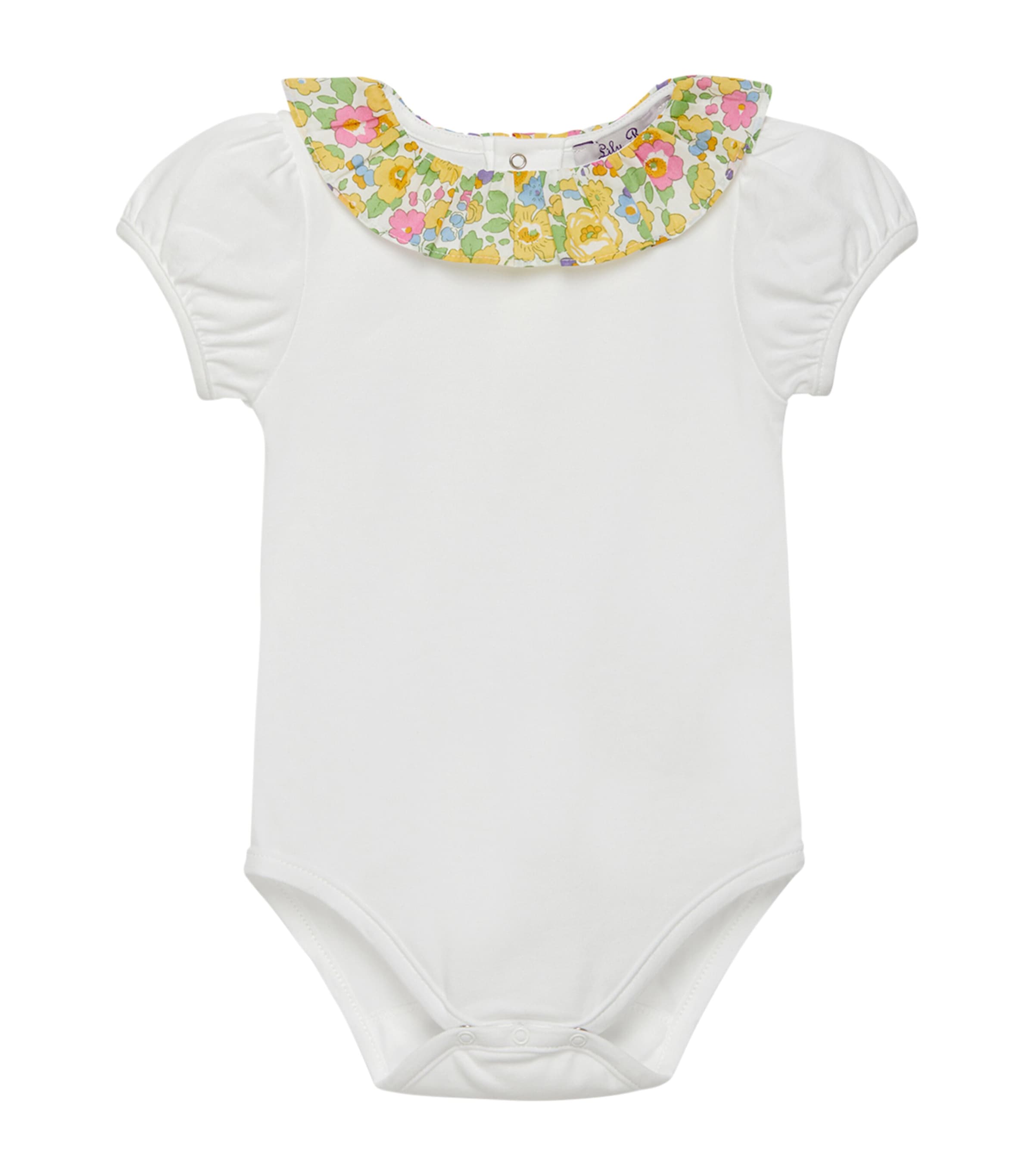 Trotters Liberty Print Betsy Bodysuit In Yellow