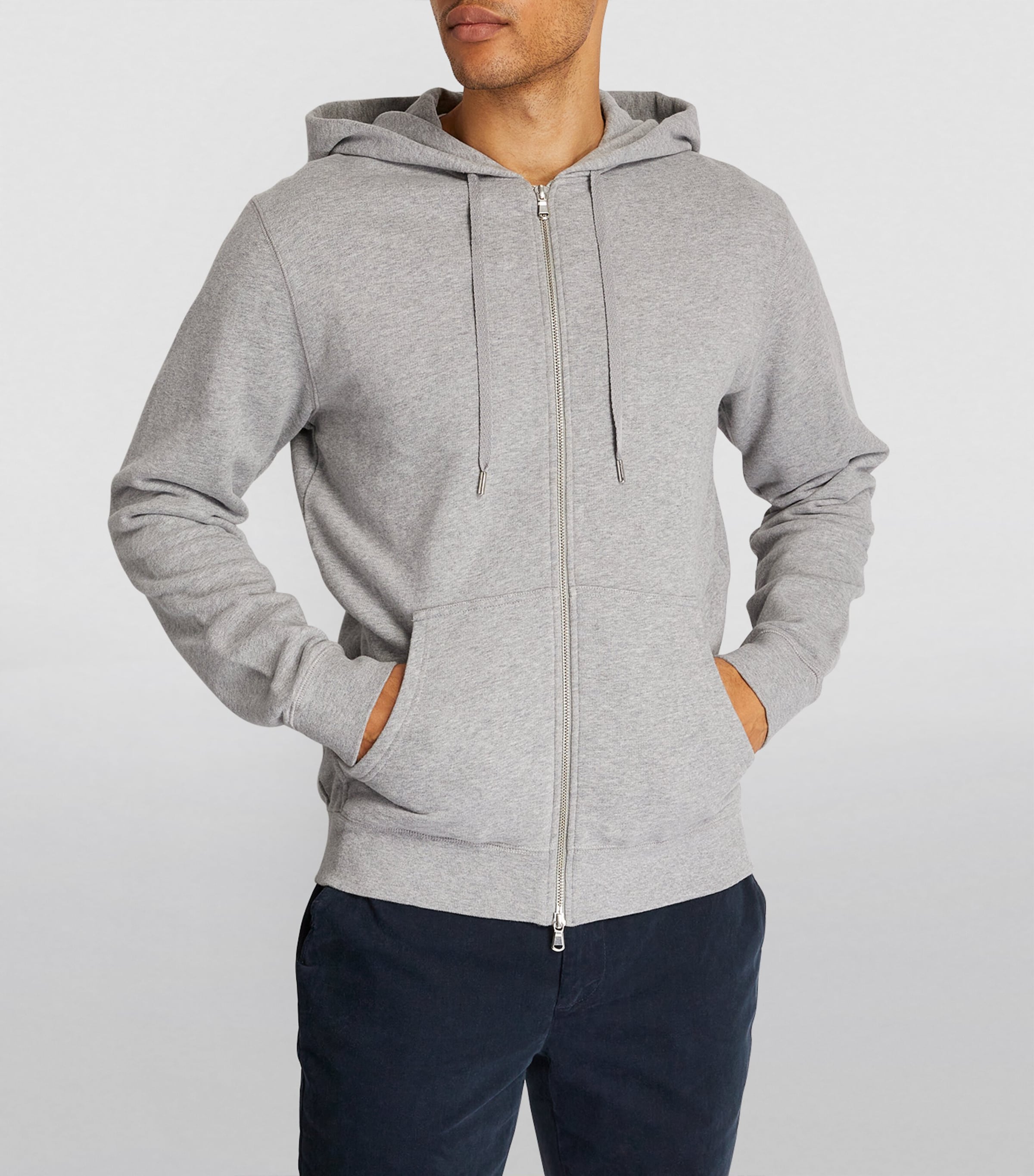 Loopback Zip-Up Hoodie GYAA Image 5