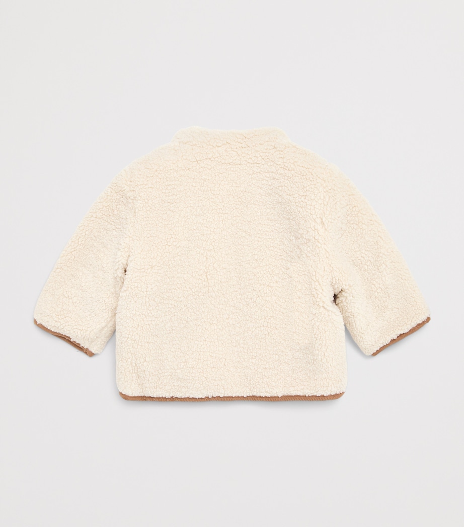 Fleece Jacket (3 Months-4 Years) 61BEIGE Image 2