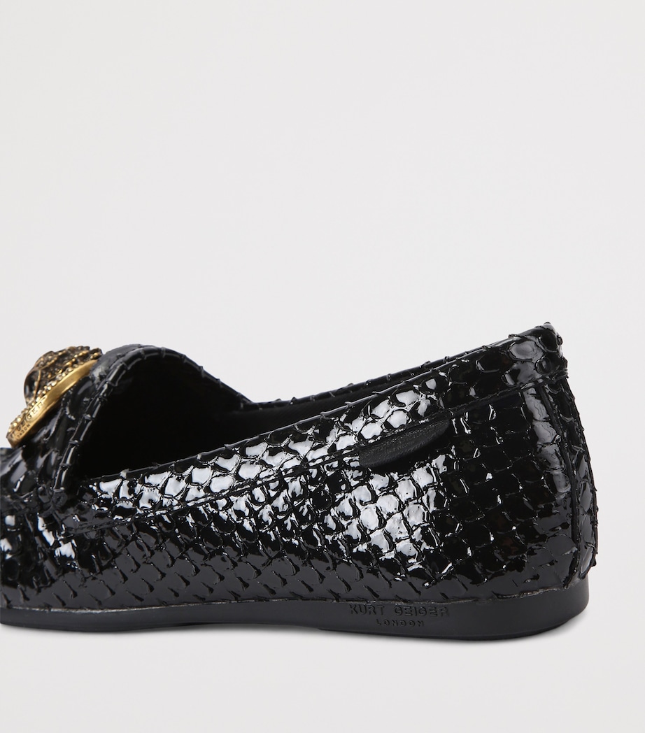 Leather Chelsea Loafers BLACK Image 2