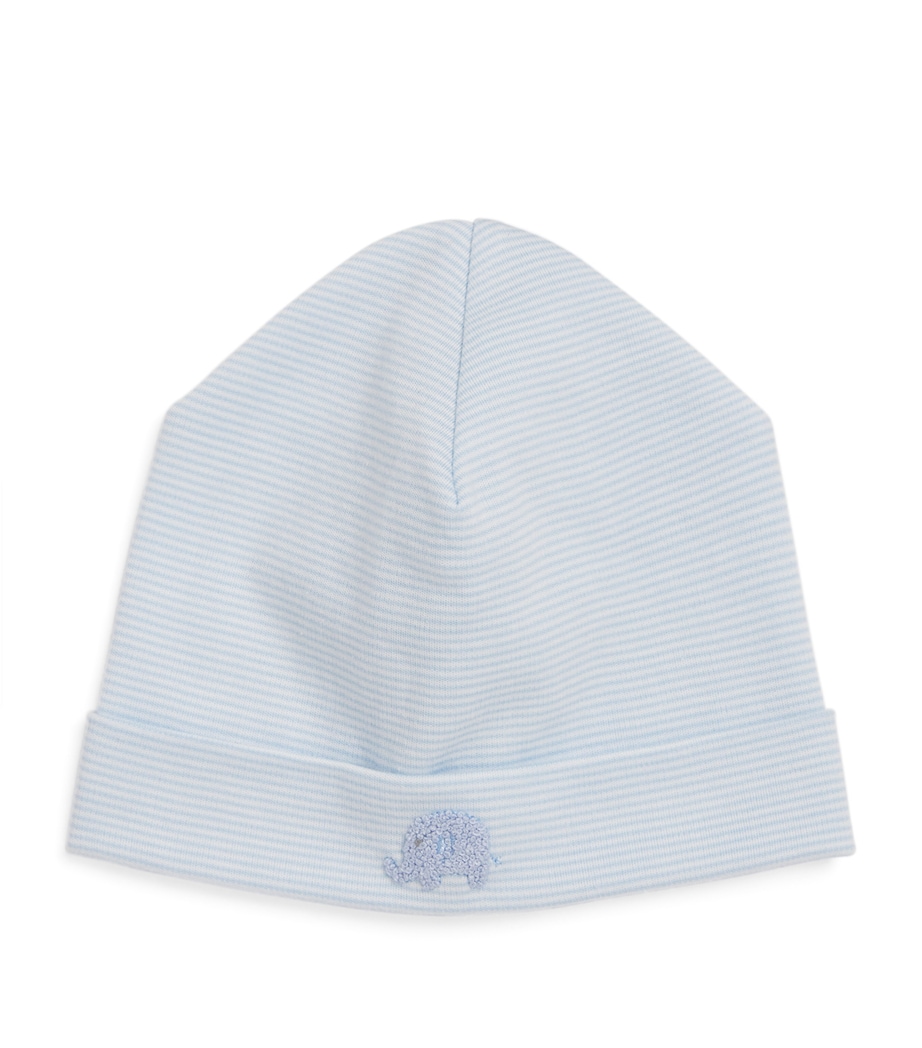 Cotton Embroidered Safari Wild Hat K480LIGHT BLUE Image 1