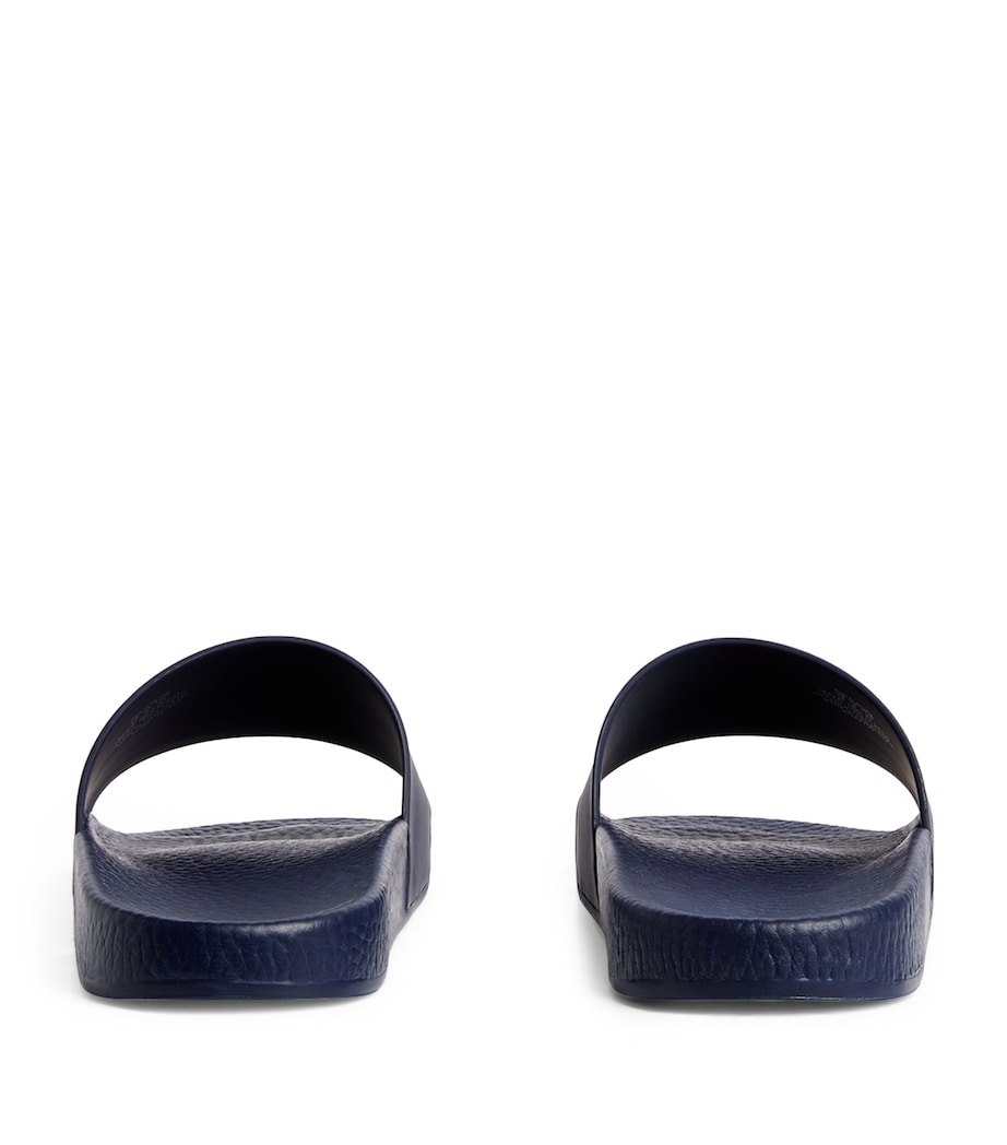 Polo Pony Slides NAVY/RED PP Image 5