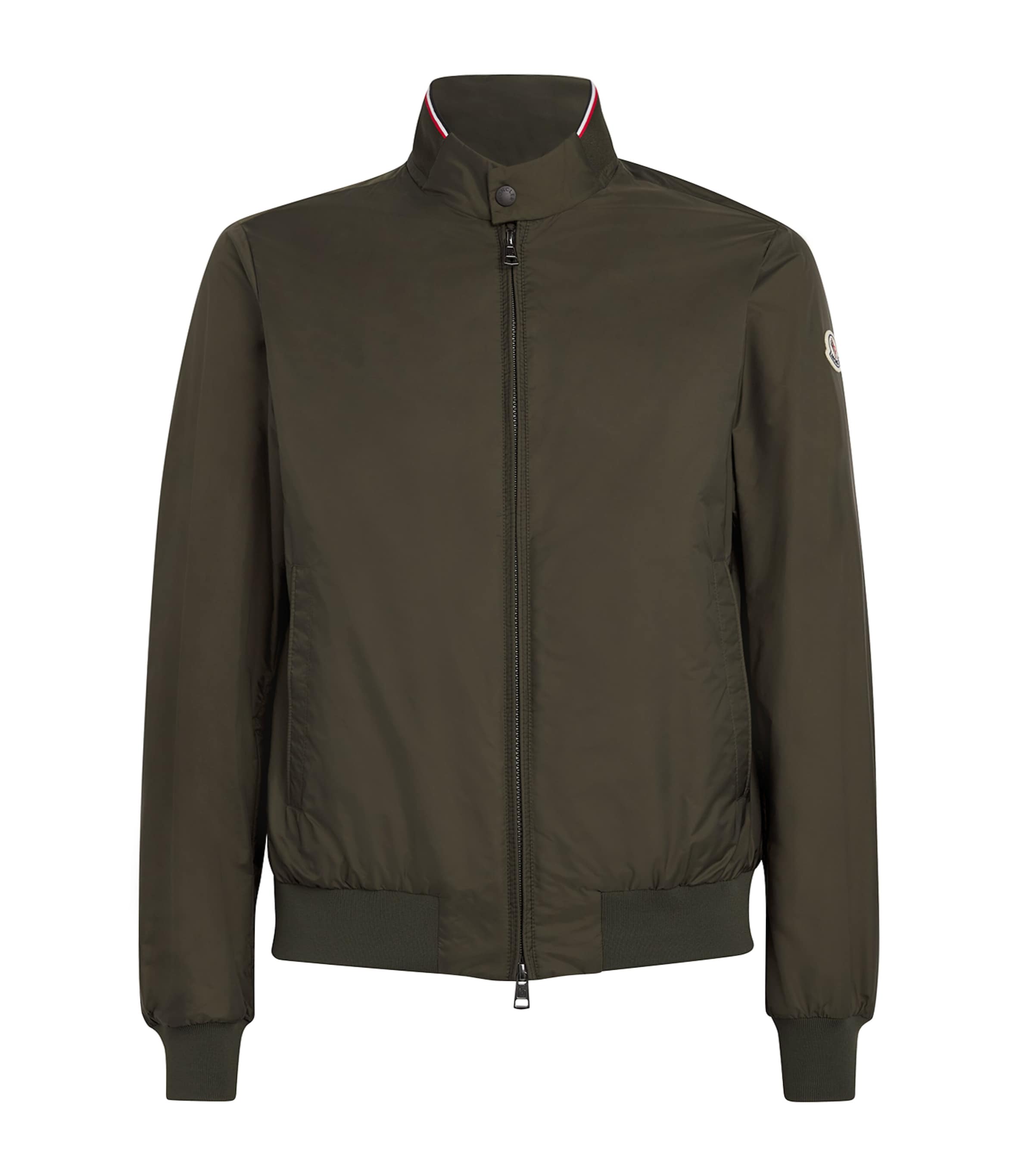 Moncler Reppe Rain Jacket, Men, Green, Size: 5 In Green