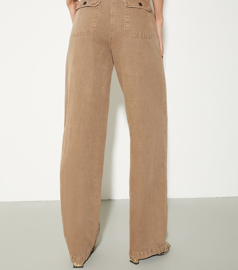MAX&Co. Womens Twill Trousers Cocoa Image 4