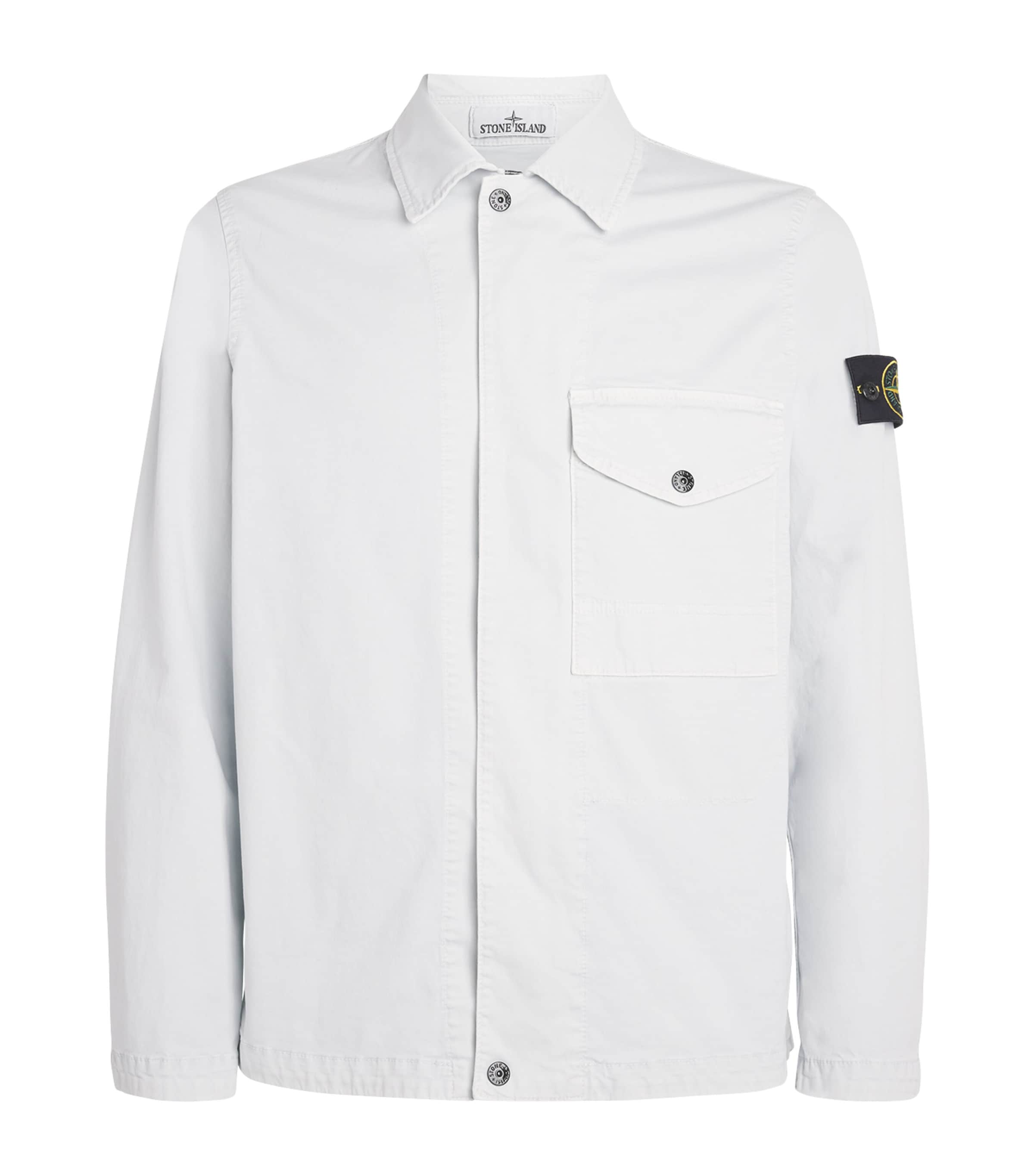 Organic Cotton Compass Shirt Jacket V0141 Image 1