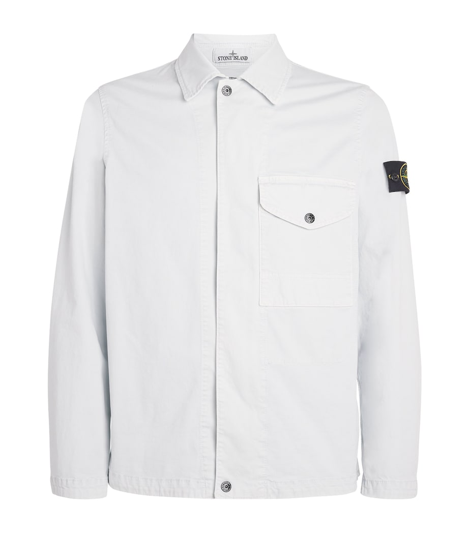 Organic Cotton Compass Shirt Jacket V0141 Image 1