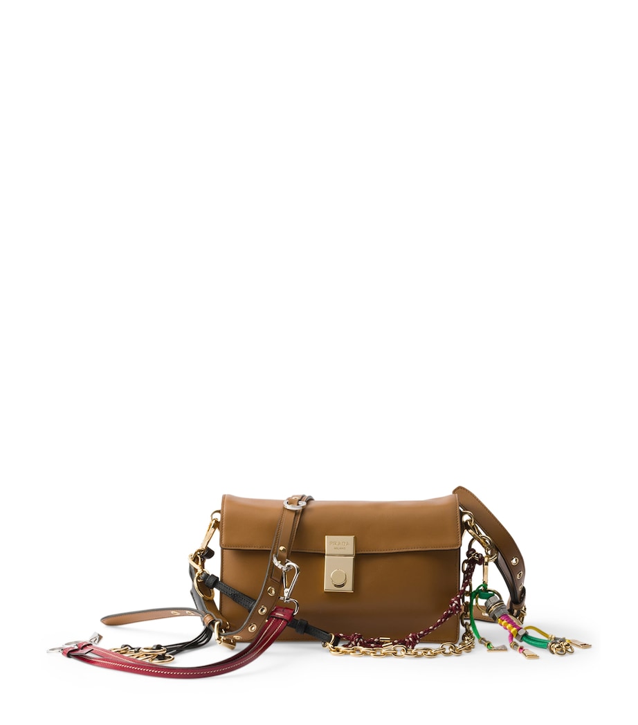 Small Leather Soft Sound Shoulder Bag F02Z8 Image 1