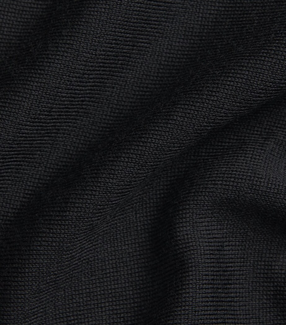 Virgin Wool Crew-Neck Sweater UC99 Image 5