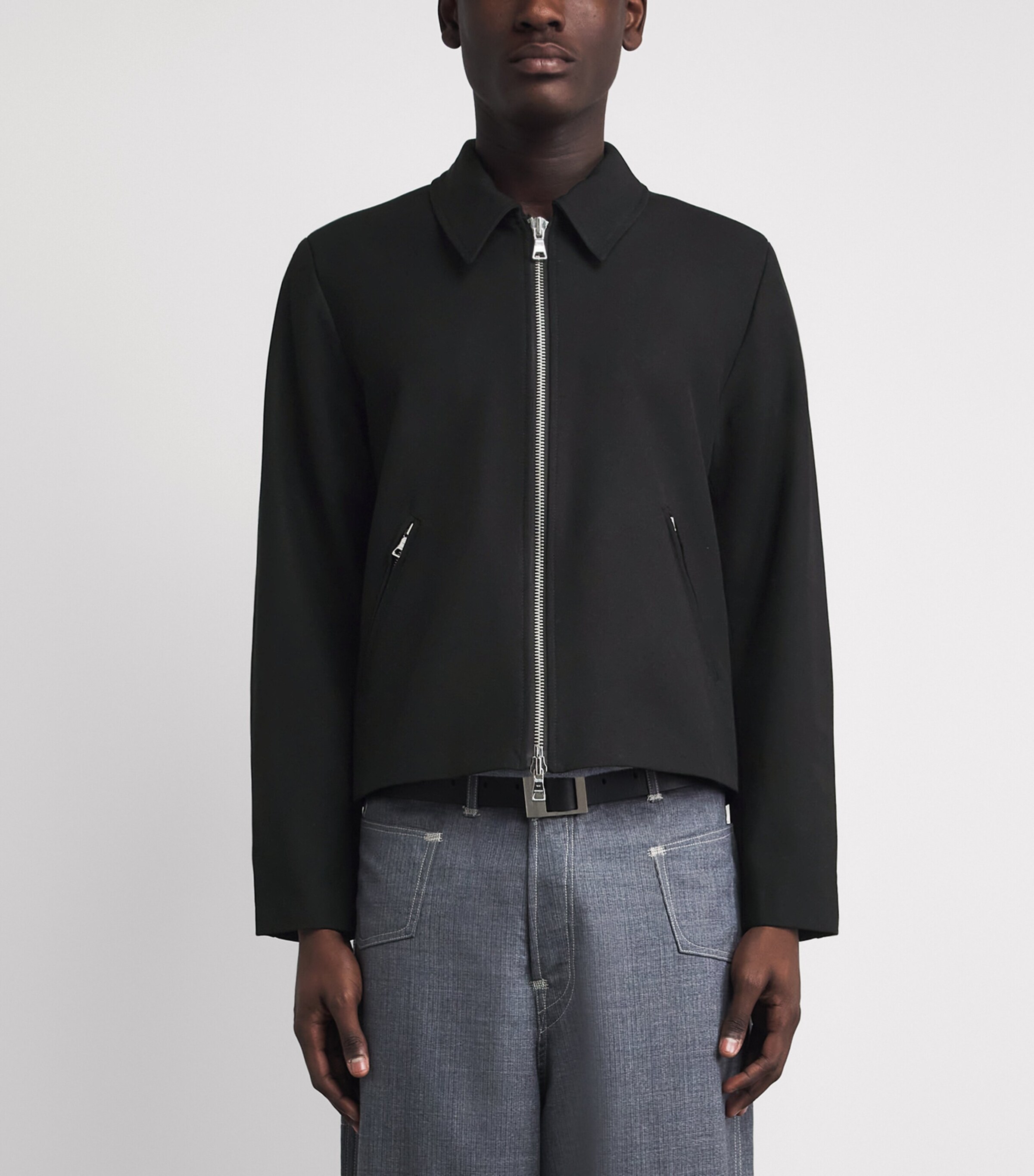 Won Hundred Mens Dutton Boxy Jacket Black Image 4