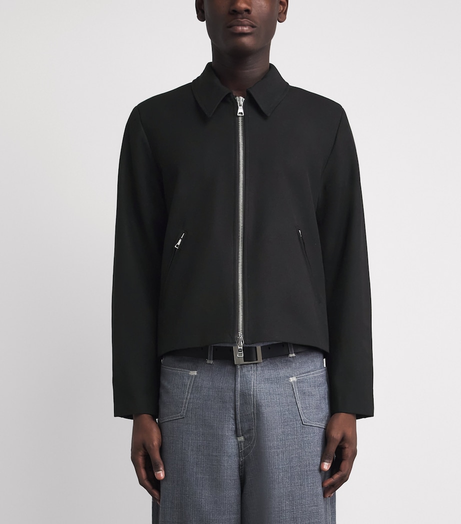 Won Hundred Mens Dutton Boxy Jacket Black Image 4