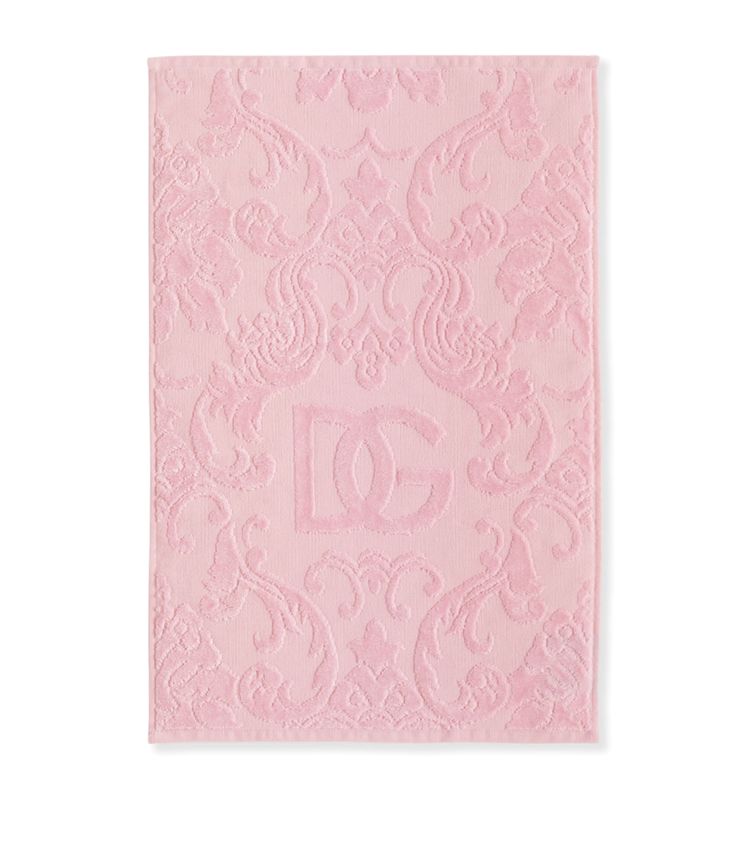 Set of 5 Cotton Jacquard Bath Towels U0053 ROSA Image 2