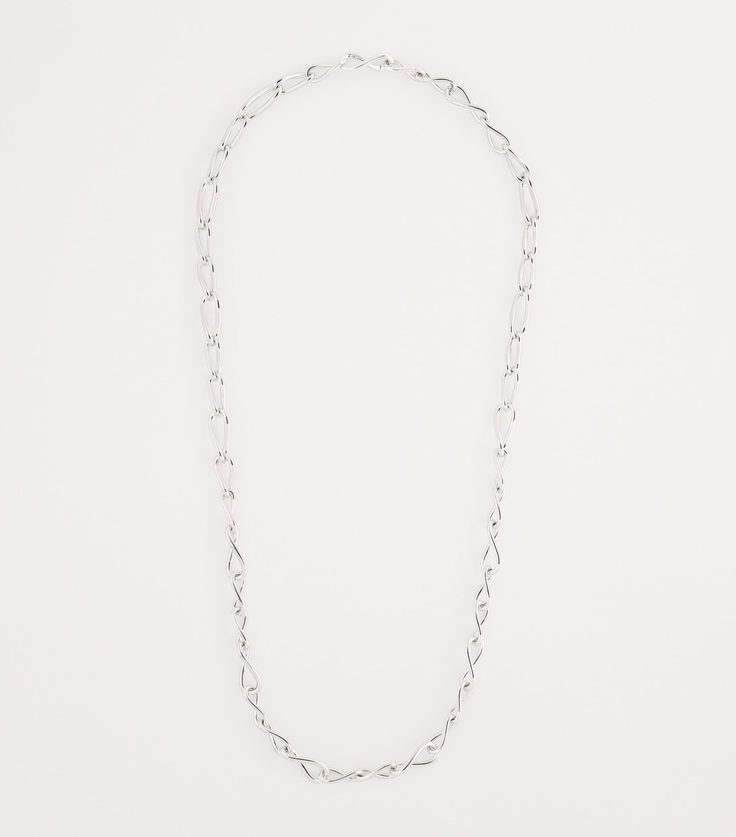 Infinity Chain Necklace SILVER Image 3