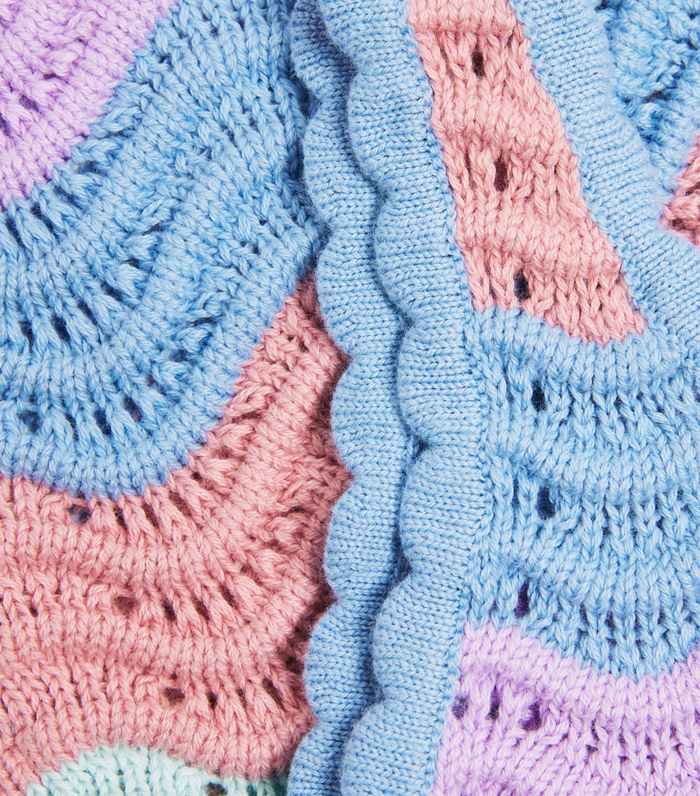 Cotton Scallop-Hem Top (2-14 Years) 999COLOURFUL Image 4