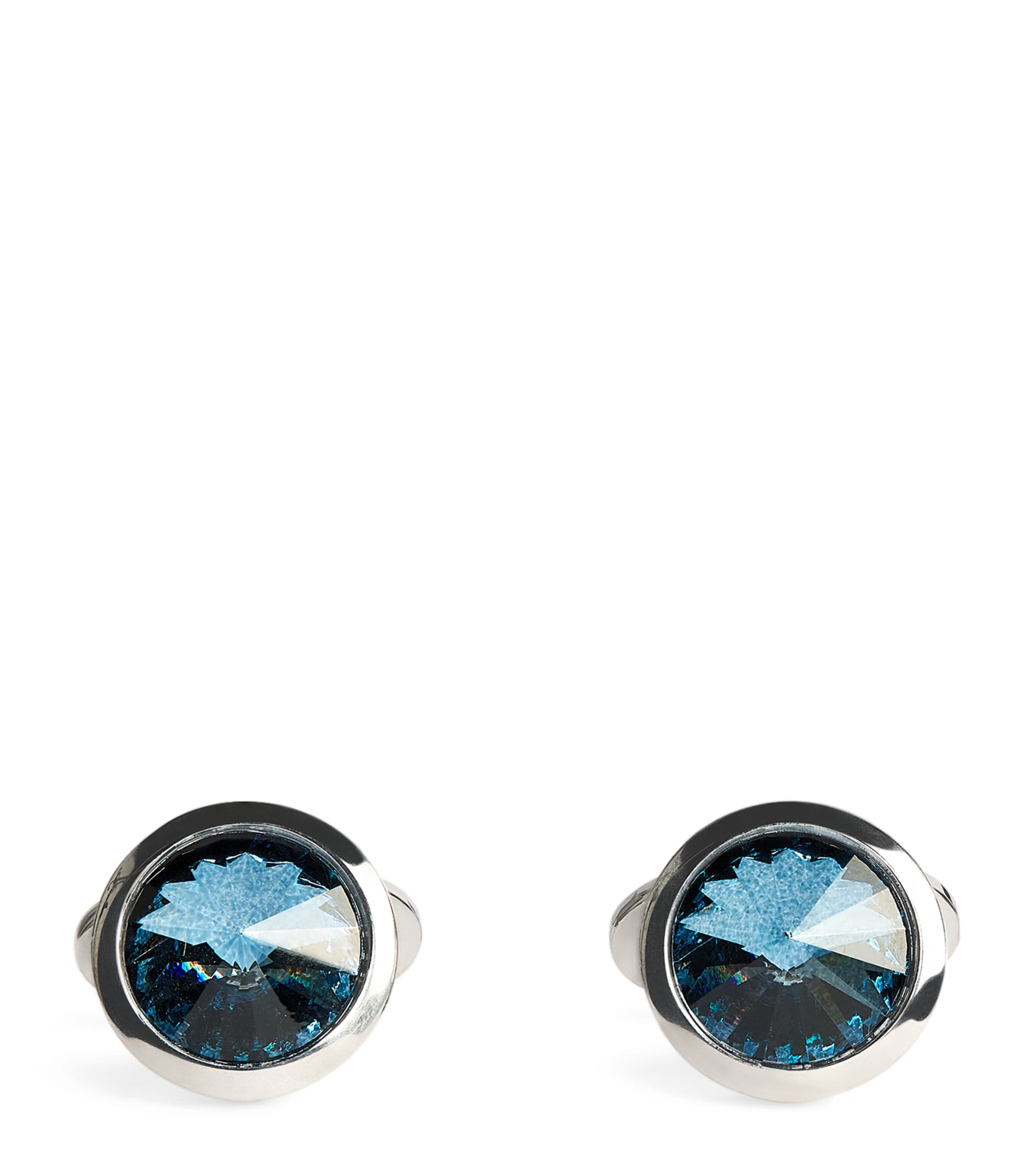 Sterling Silver Embellished Cufflinks U9266 Image 1
