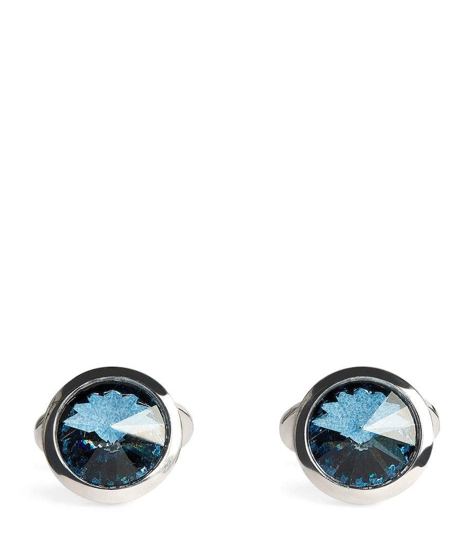 Sterling Silver Embellished Cufflinks U9266 Image 1