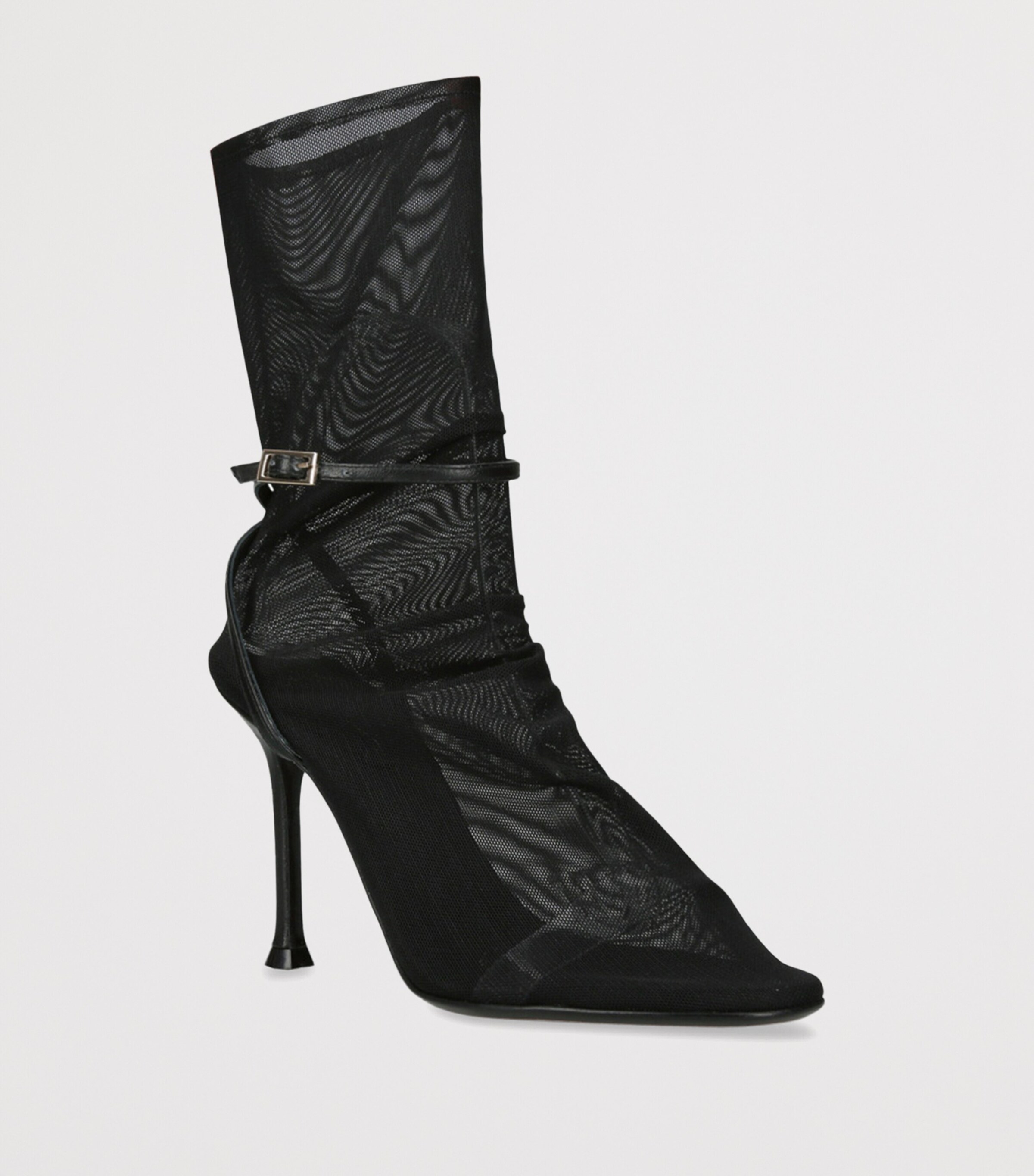 Alevì Clarissa Heeled Ankle Boots 95 Black Image 3