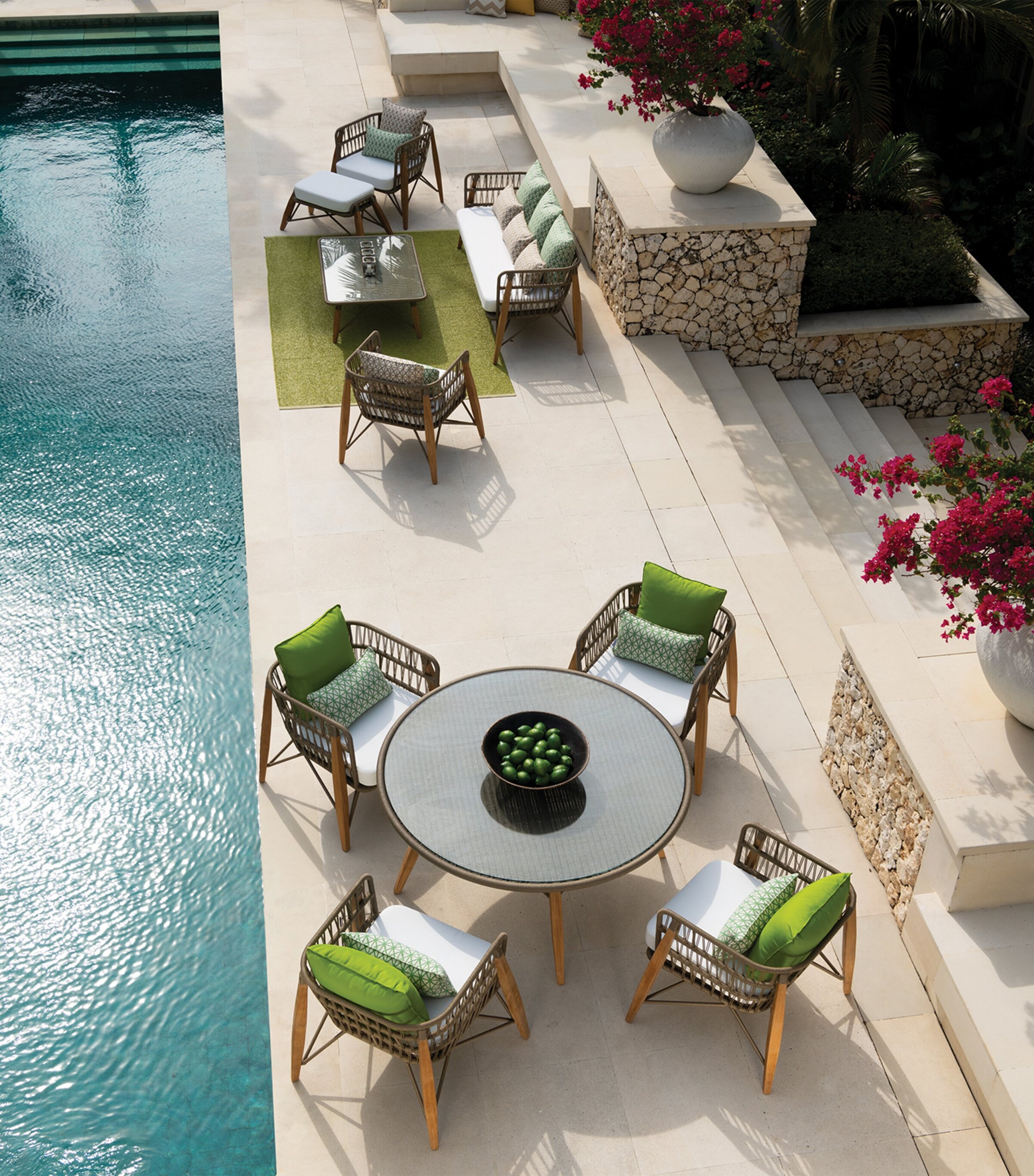 Pimlico Club Outdoor Armchair WHITE Image 6