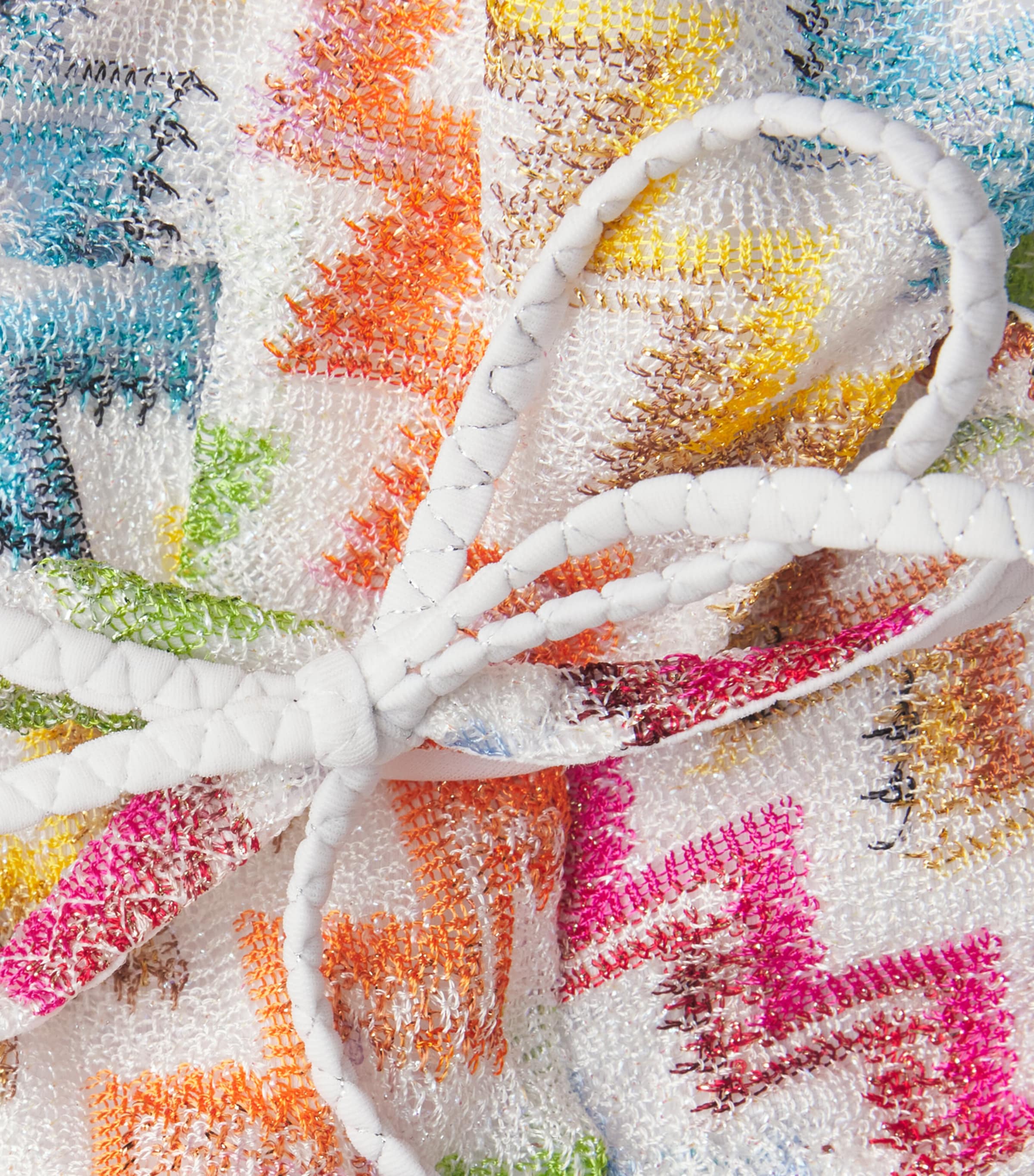 Missoni Womens Zigzag Playful Halterneck Bikini Image 4