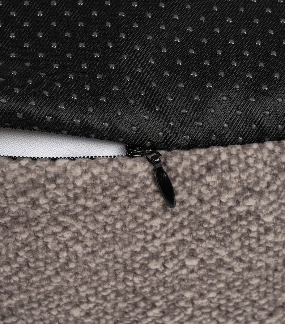 Large Organic Pet Pouf TAUPE Image 3